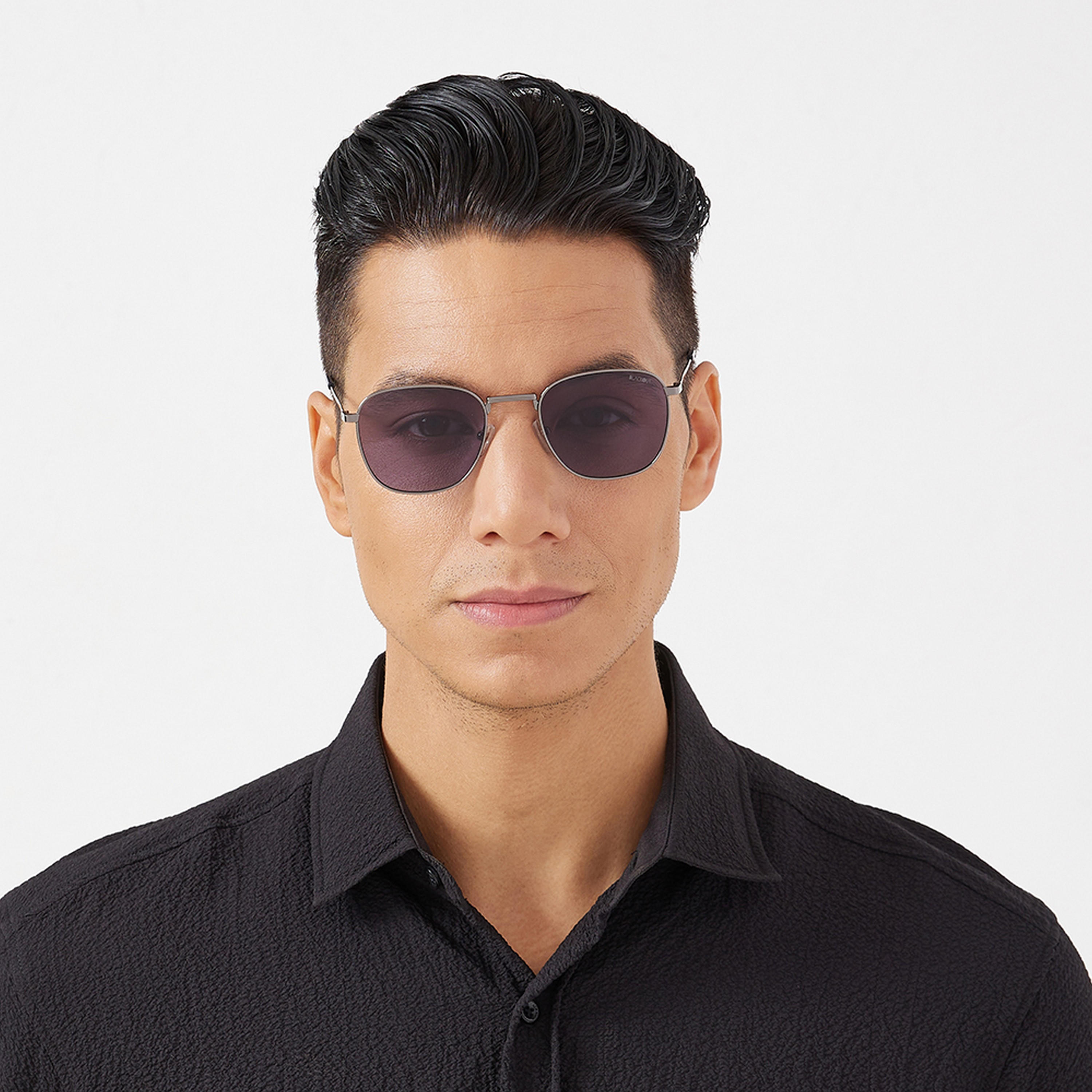 نظارة شمسية بعدسات زرقاء ذات مربعة من بلاك أوت موست هافي مع 51 مم -men-sunglasses-image-5