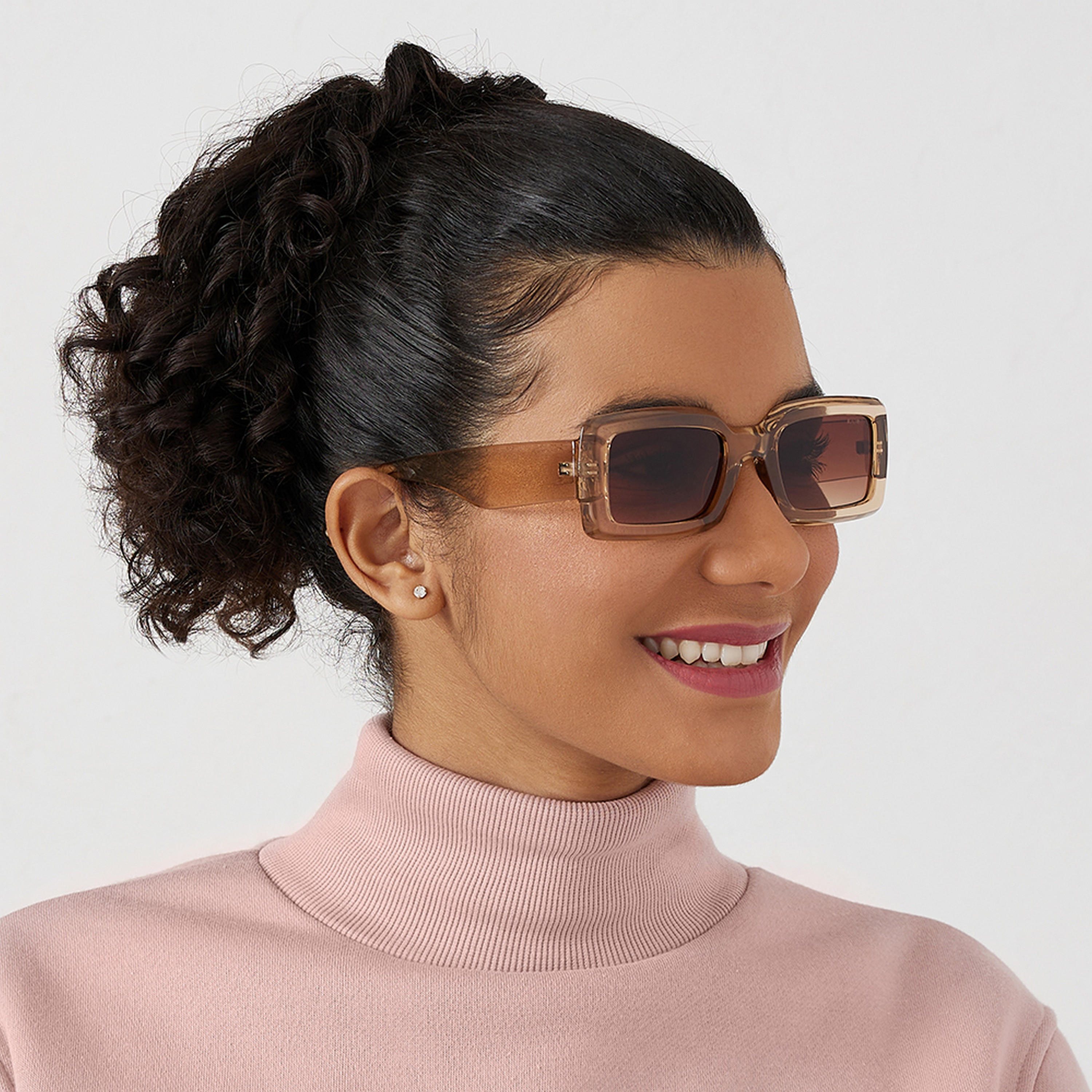 BLA-000254-2404 | نظارة شمسية بعدسات مستطيلة وبنية من بلاك أوت للنساء مع 52مم-women-sunglasses-image-6