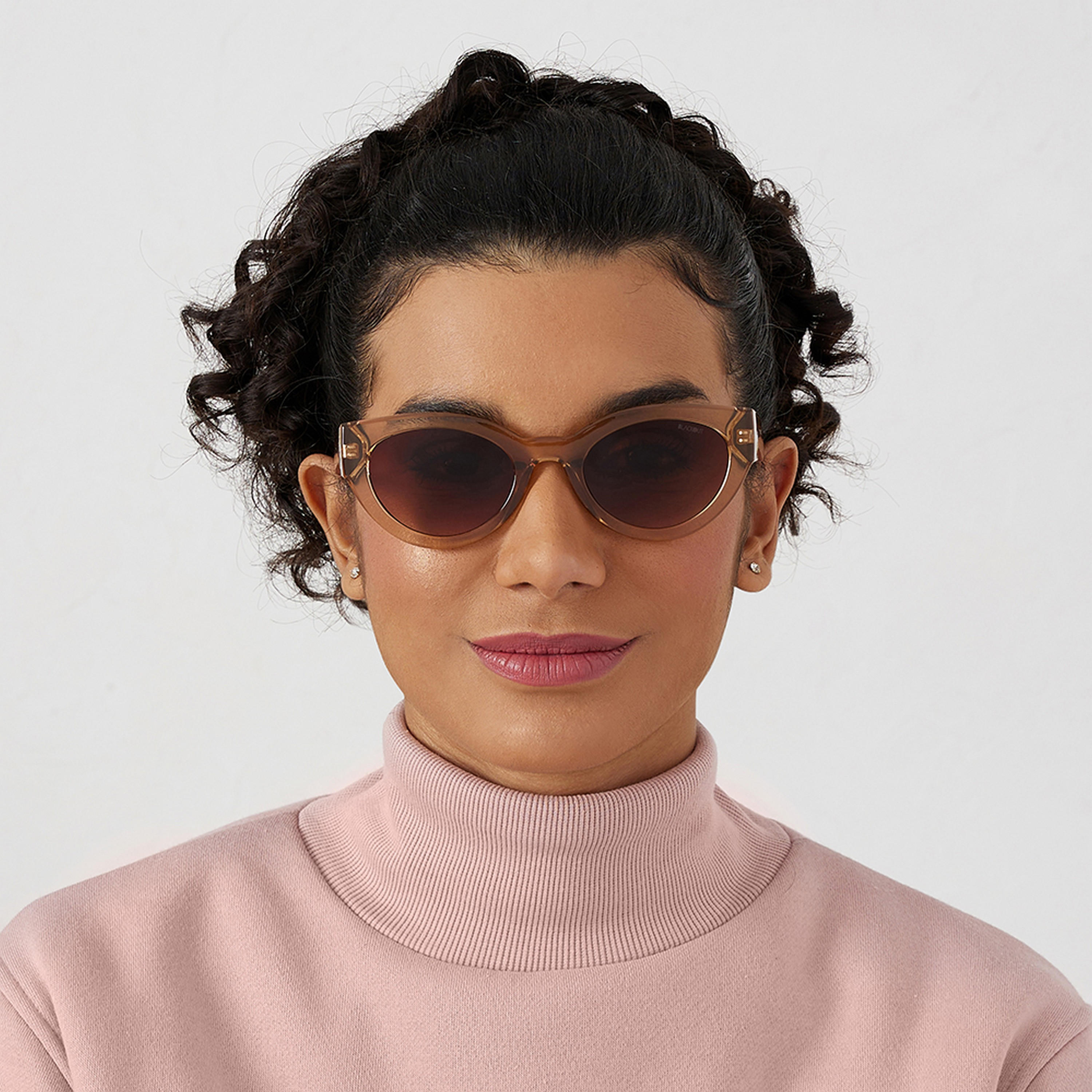 BlackOut Women Brown Lens 52 mm Cat Eye Sunglasses | BLA-000255-2404-women-sunglasses-image-5