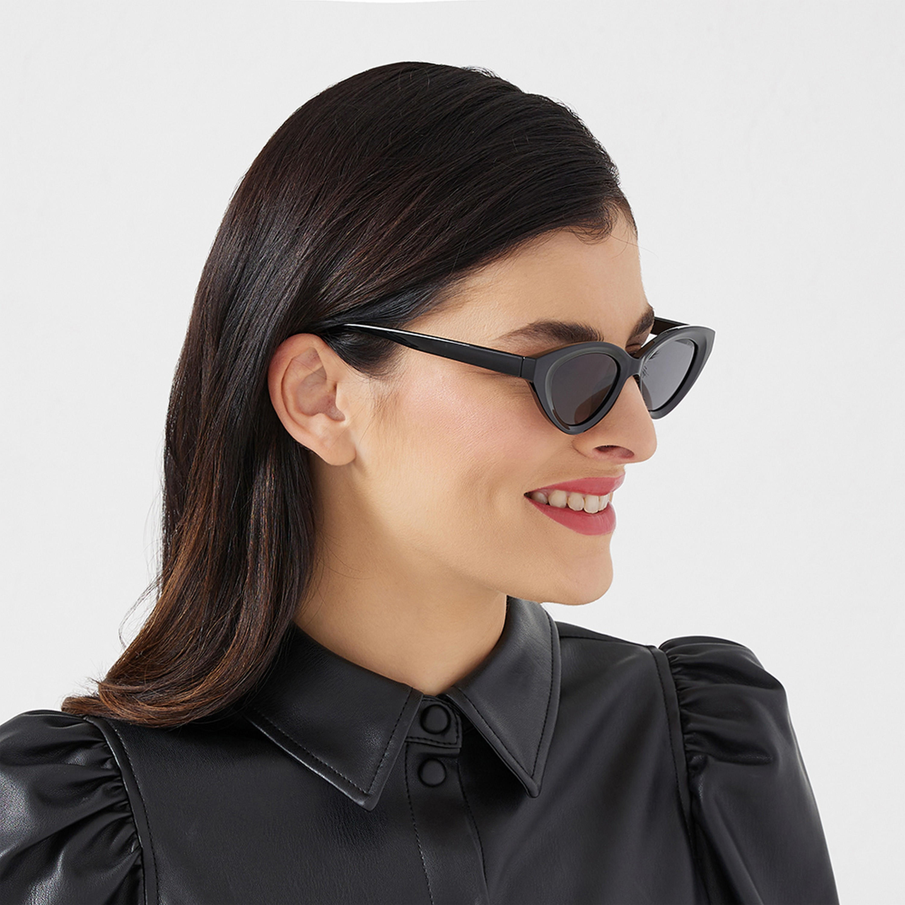 BlackOut Women Grey Lens 51 mm Cat Eye Sunglasses | BLA-000256-0101-women-sunglasses-image-6
