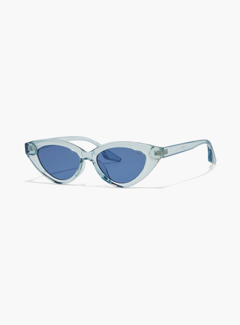 BlackOut Women Blue Lens 51 mm Cat Eye Sunglasses | BLA-000256-0202-women-sunglasses-image-1