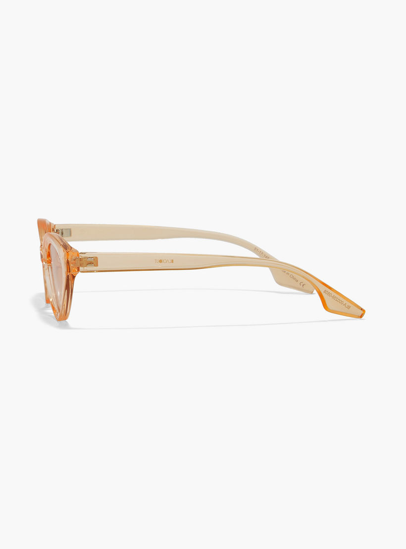 BlackOut Women Orange Lens 51 mm Cat Eye Sunglasses | BLA-000256-0808-women-sunglasses-image-4