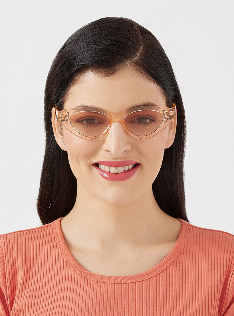 BlackOut Women Orange Lens 51 mm Cat Eye Sunglasses | BLA-000256-0808-women-sunglasses-image-5