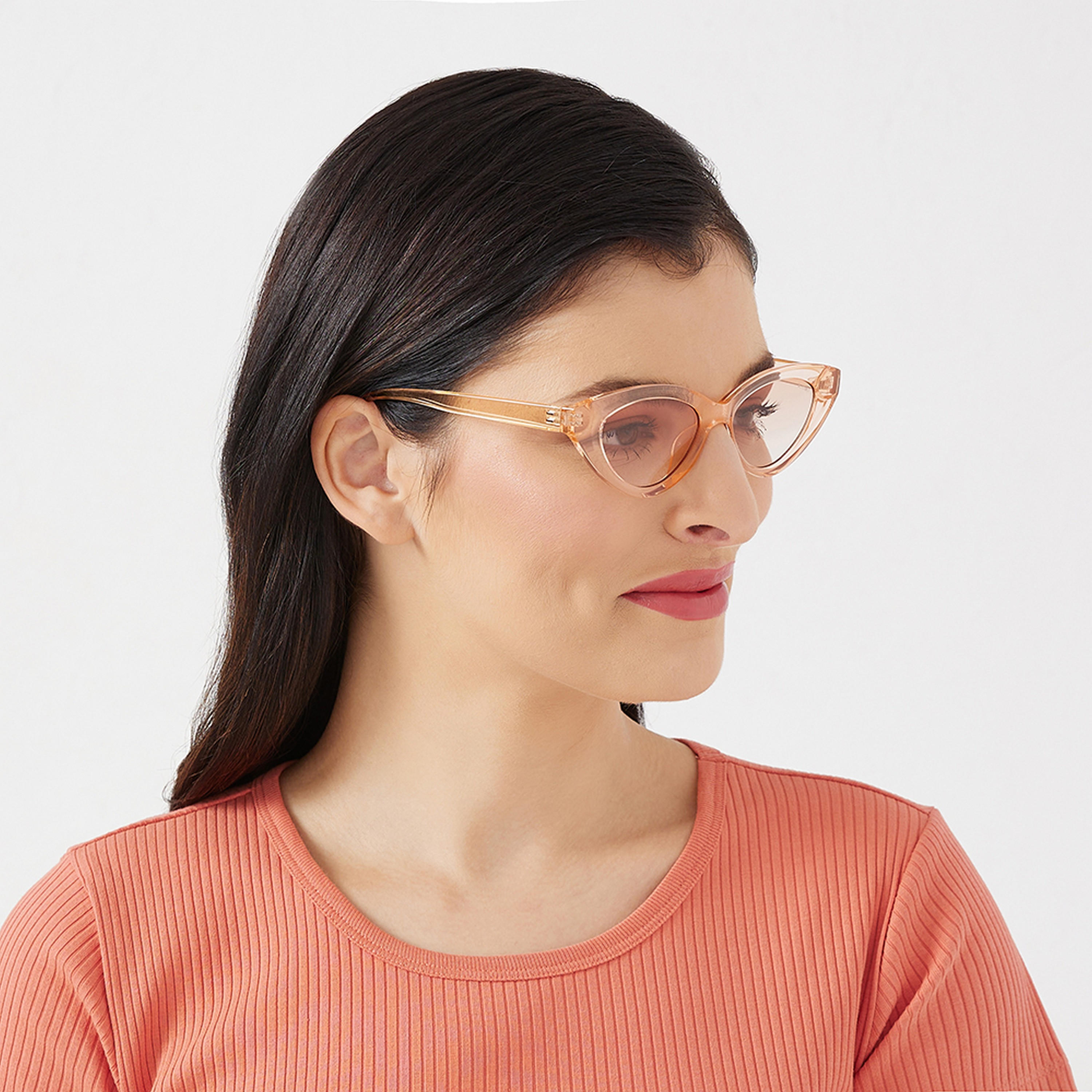 BlackOut Women Orange Lens 51 mm Cat Eye Sunglasses | BLA-000256-0808-women-sunglasses-image-6
