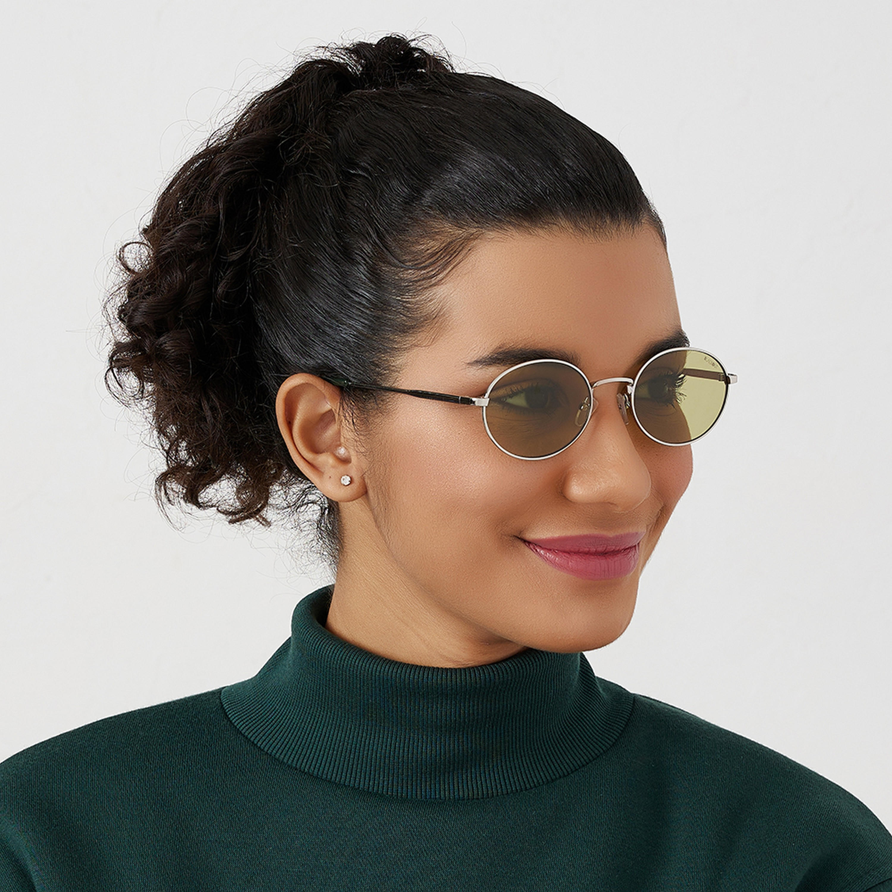 BlackOut Unisex Green Lens 53 mm Oval Sunglasses | BLA-000259-1206-men-sunglasses-image-5