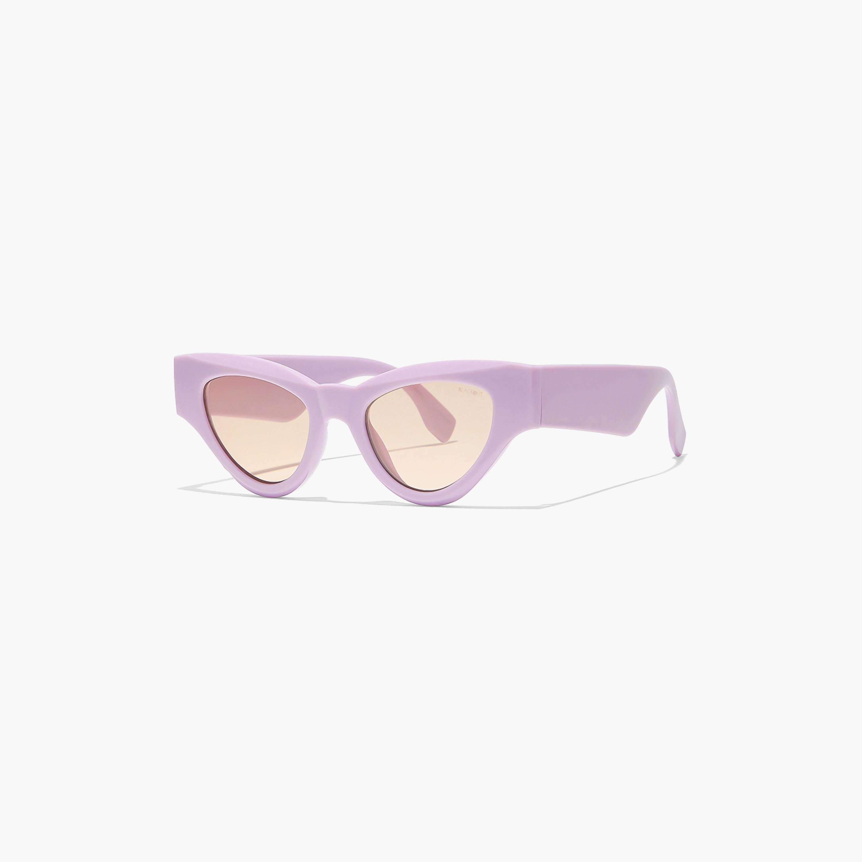 BlackOut PERIWINKLE  Orange Lens 50 mm Cat Eye Sunglasses-women-sunglasses-image-1