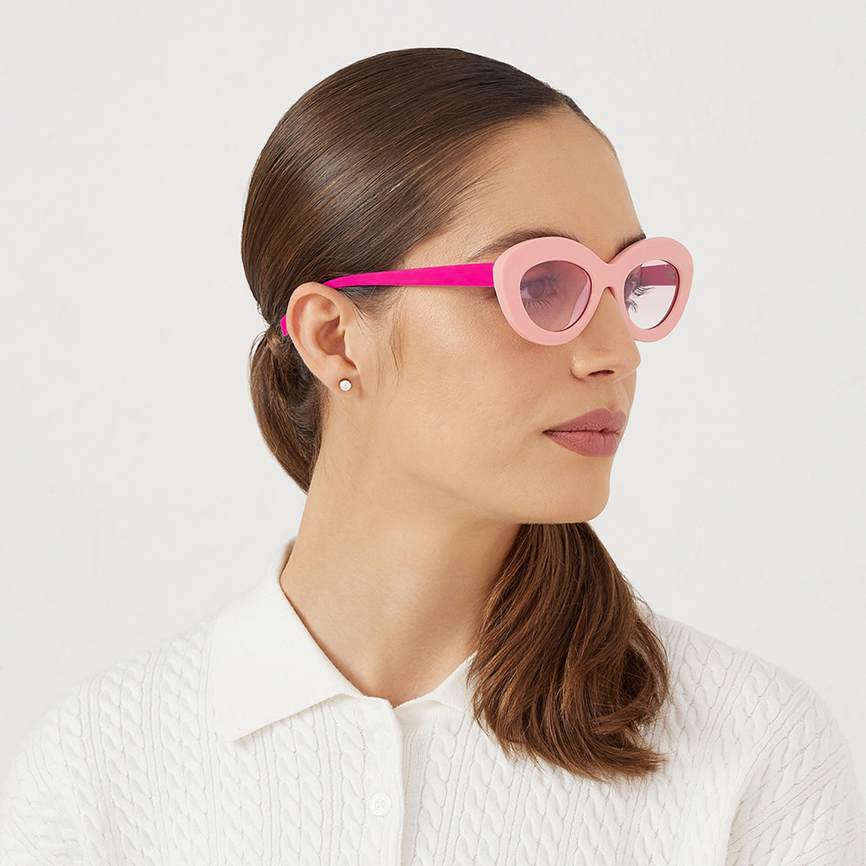 BLA-000264-0909 | نظارة شمسية بعدسات وردية بيضاوية مع 50 مم للنساء من بلاك أوت-women-sunglasses-image-6