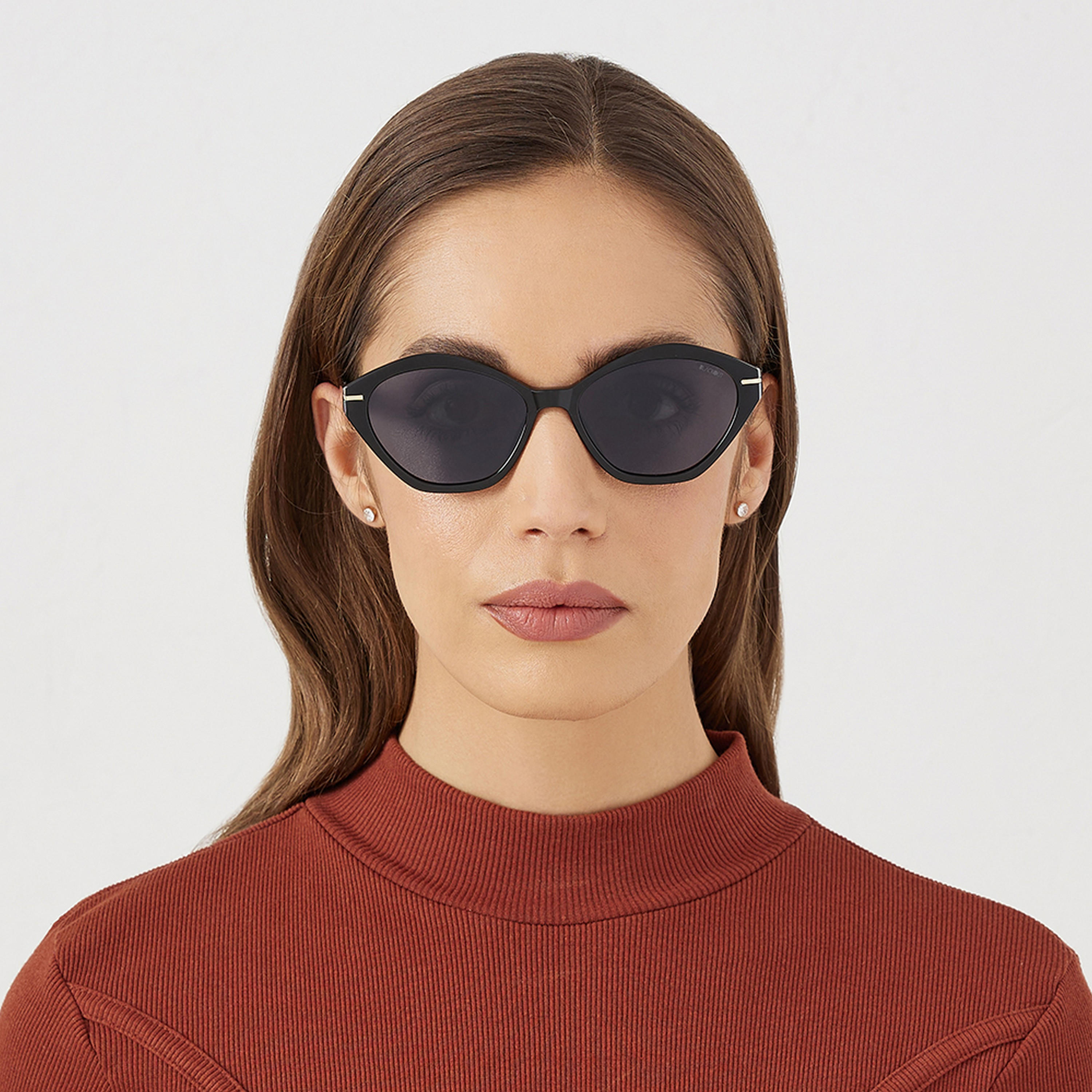 BlackOut Women Black Lens 56 mm Geometric Sunglasses | BLA-000267-0101-women-sunglasses-image-4