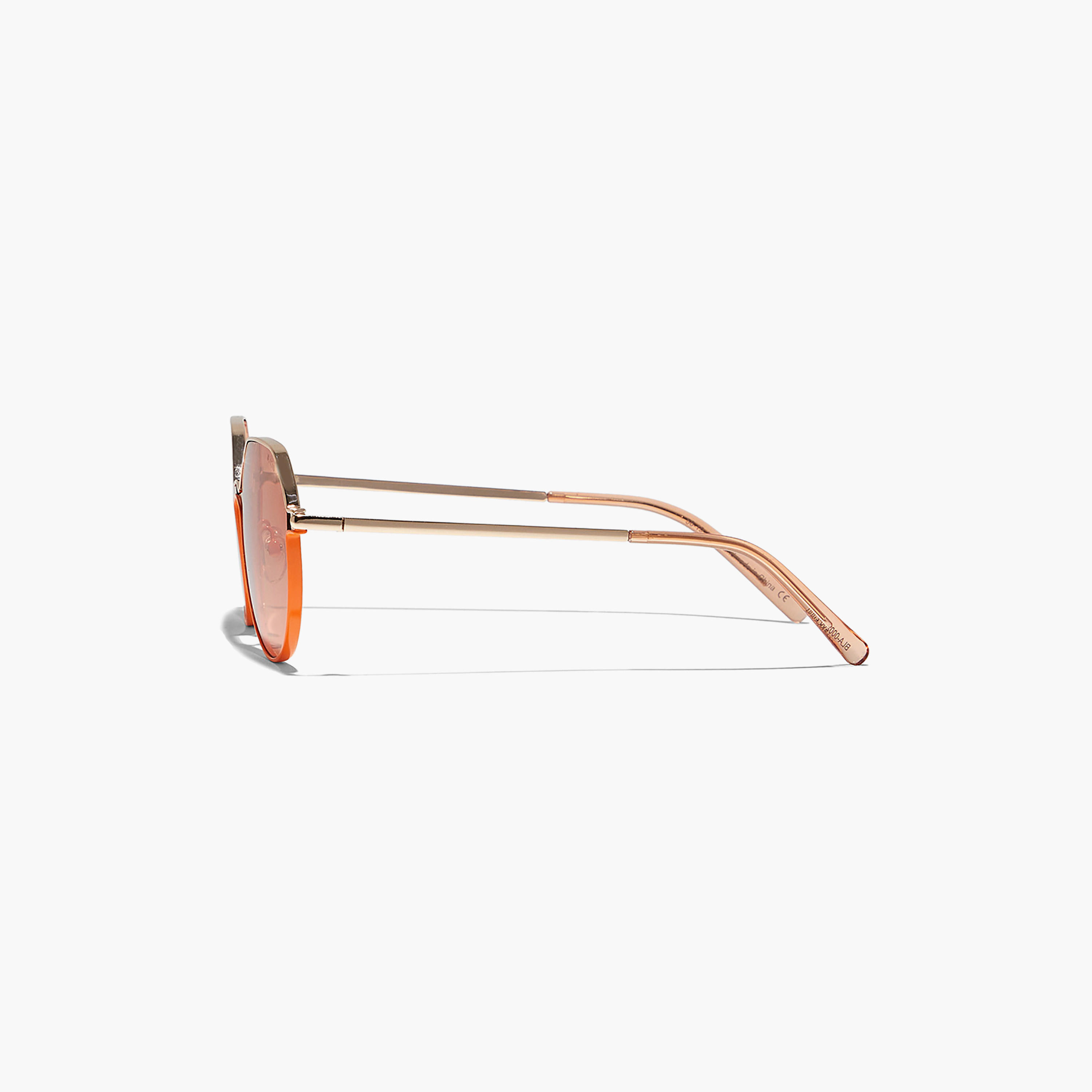 BlackOut Women Orange Lens 56 mm Round Sunglasses | BLA-000268-2908-women-sunglasses-image-4