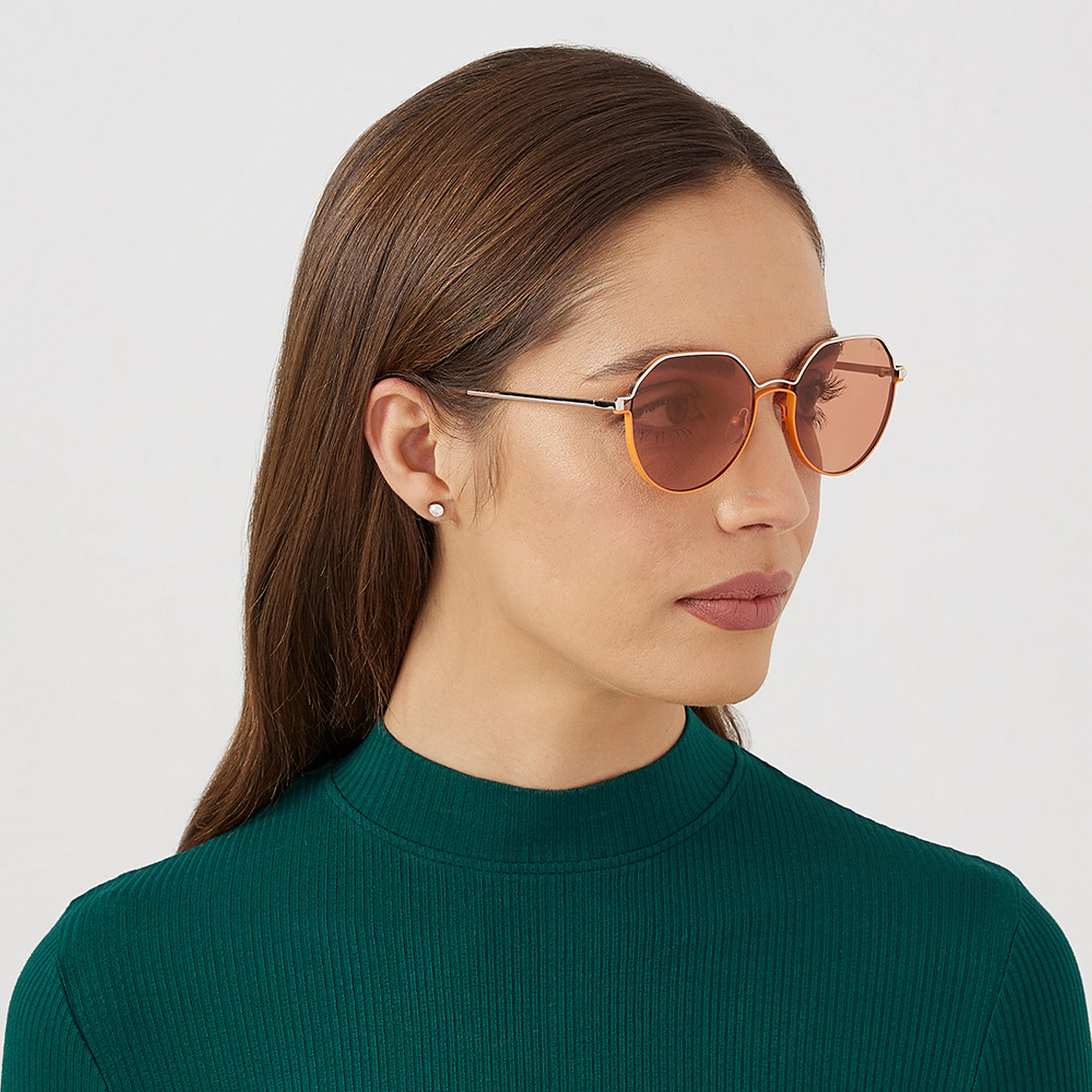 BLA-000268-2908 | نظارة شمسية بعدسات برتقالية مستديرة مع 56 مم للنساء من بلاك أوت-women-sunglasses-image-6