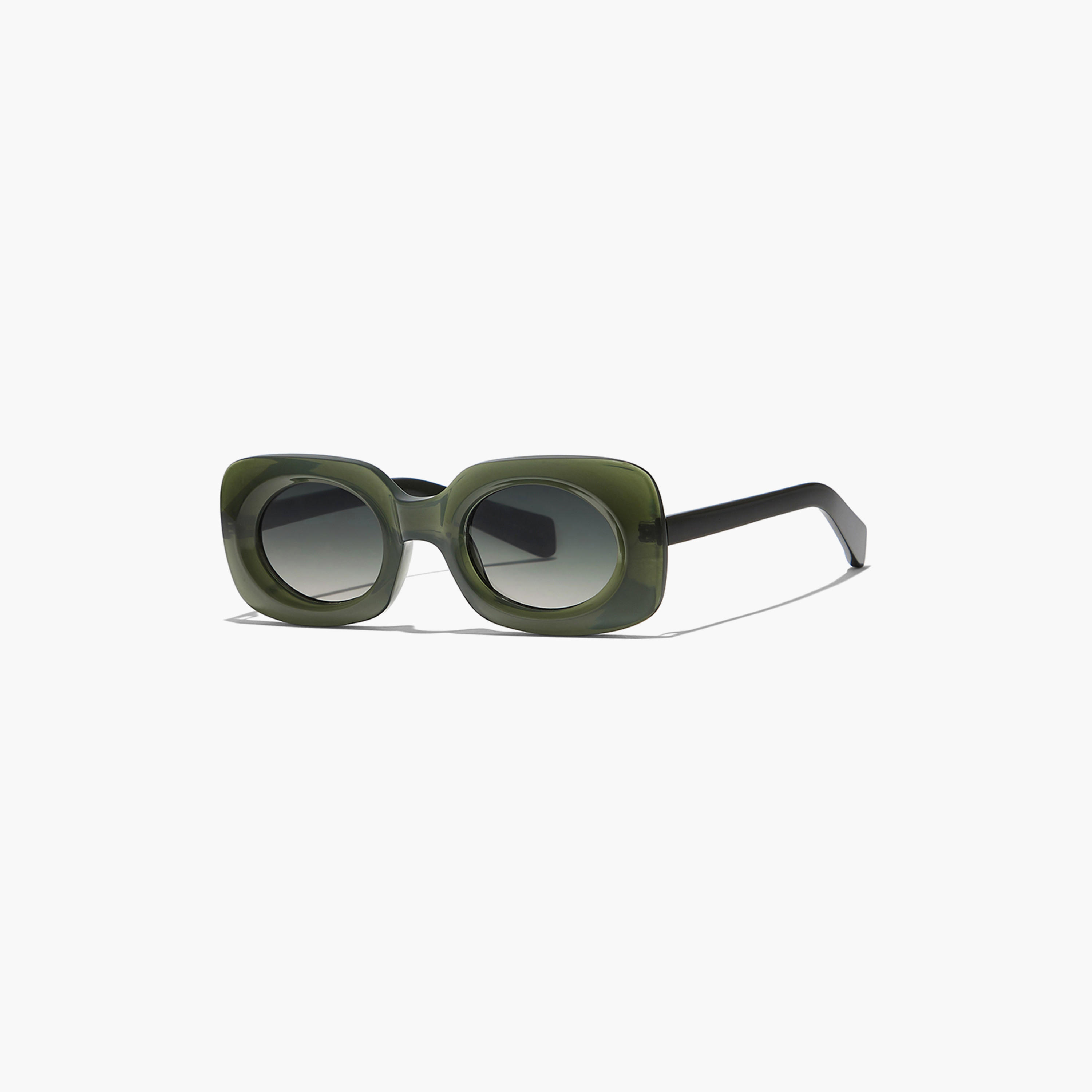 BLA-000271-0606 | نظارة شمسية بعدسات خضراء مستطيلة من بلاك أوت للنساء مع 49 مم-women-sunglasses-image-1