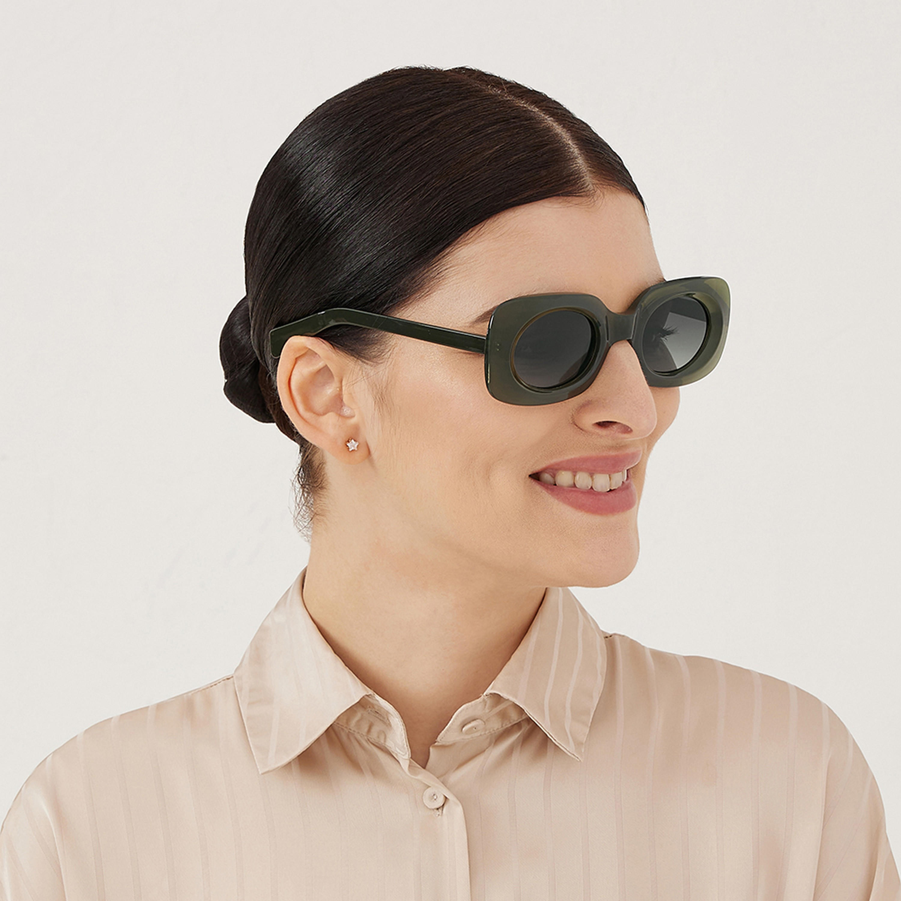BLA-000271-0606 | نظارة شمسية بعدسات خضراء مستطيلة من بلاك أوت للنساء مع 49 مم-women-sunglasses-image-6