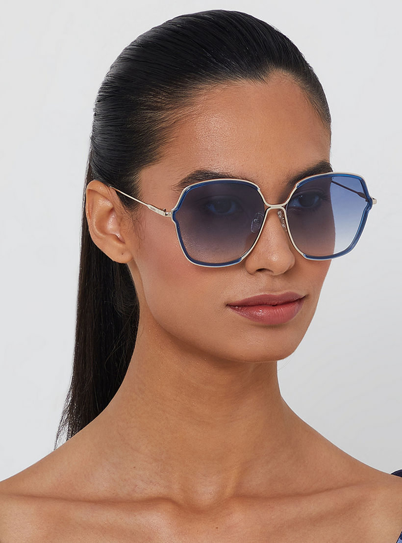 نظارة شمسية بعدسات زرقاء ذات كبيرة الحجم من 30 ساندايز كلاس أكت مع 61 مم -women-sunglasses-image-5