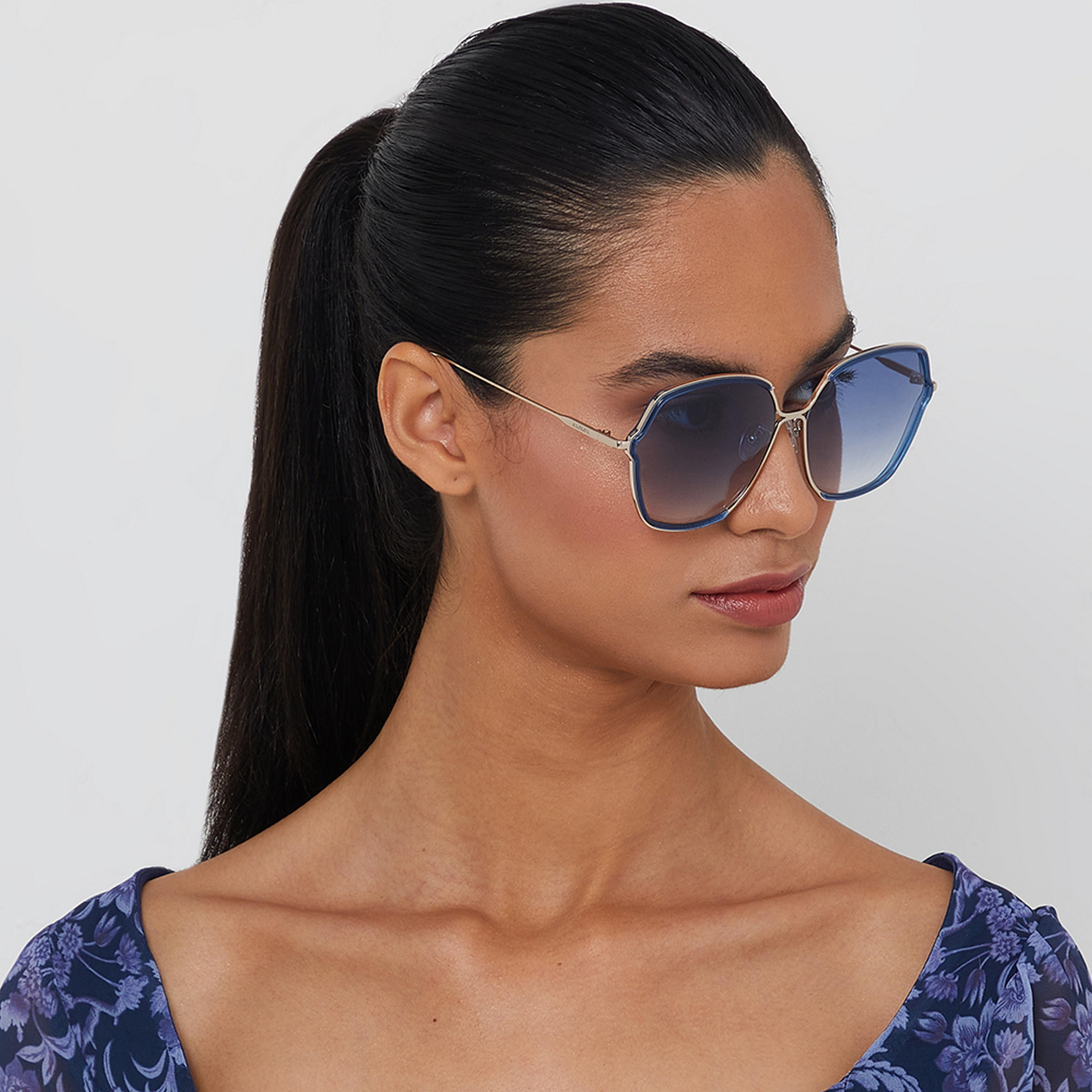 نظارة شمسية بعدسات زرقاء ذات كبيرة الحجم من 30 ساندايز كلاس أكت مع 61 مم -women-sunglasses-image-6