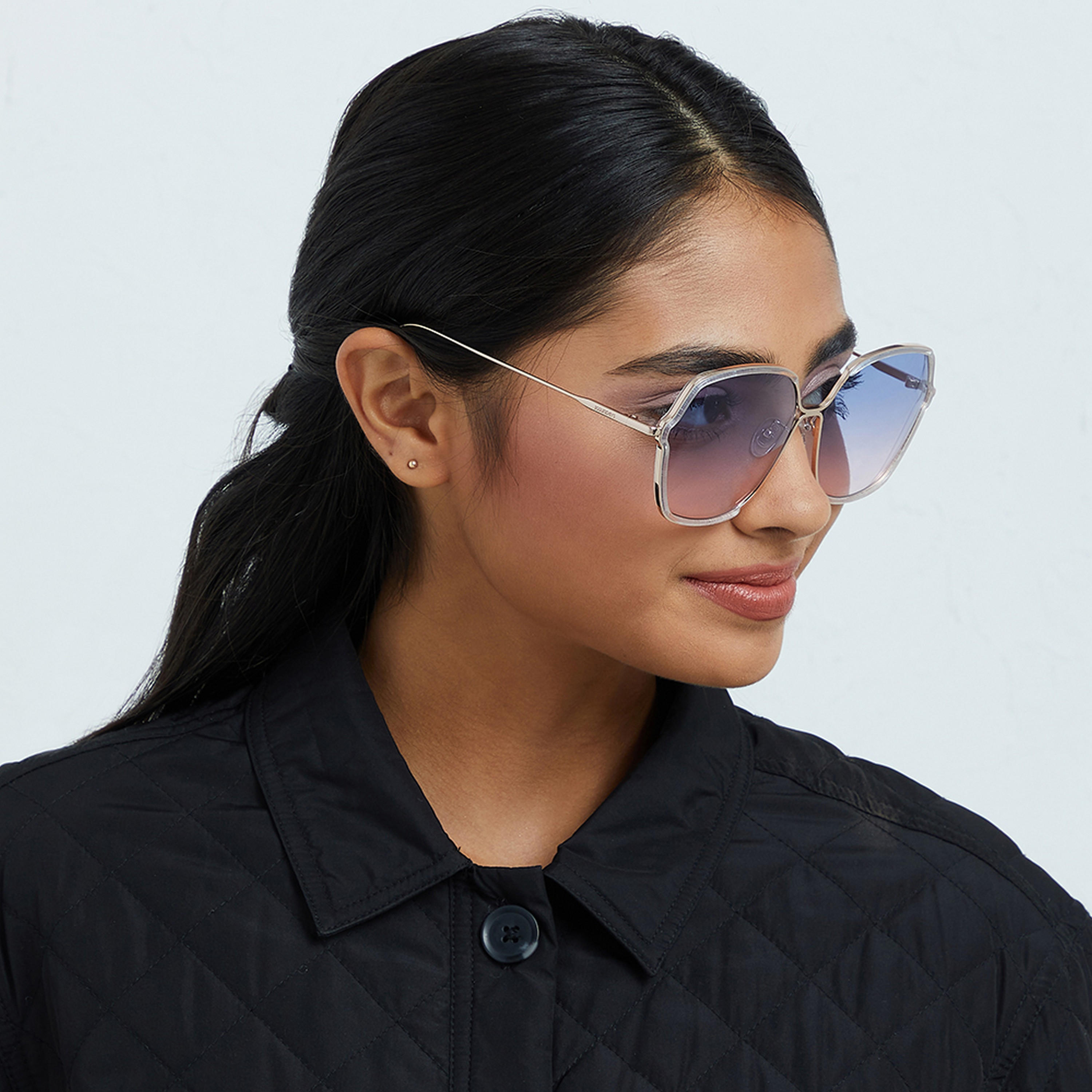 30Sundays CLASS ACT  Blue Lens 61 mm Oversized Sunglasses -women-sunglasses-image-5