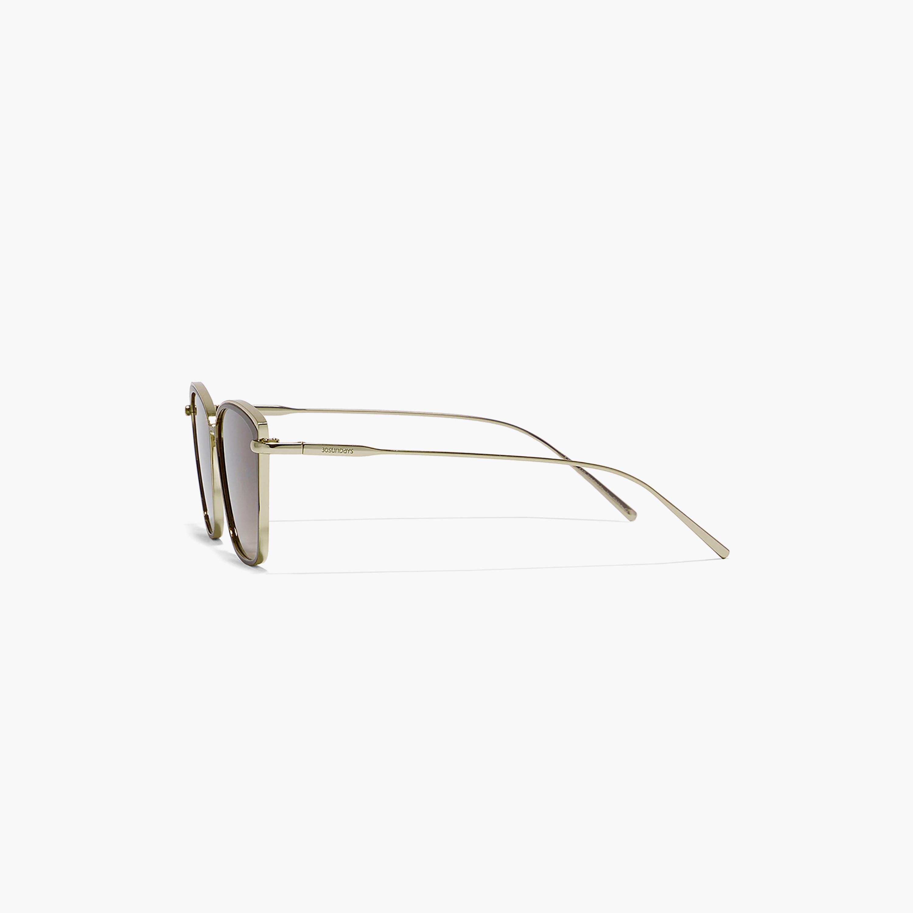 30Sundays SUPER CHIC  Brown Lens 57 mm Cat Eye Sunglasses -women-sunglasses-image-3