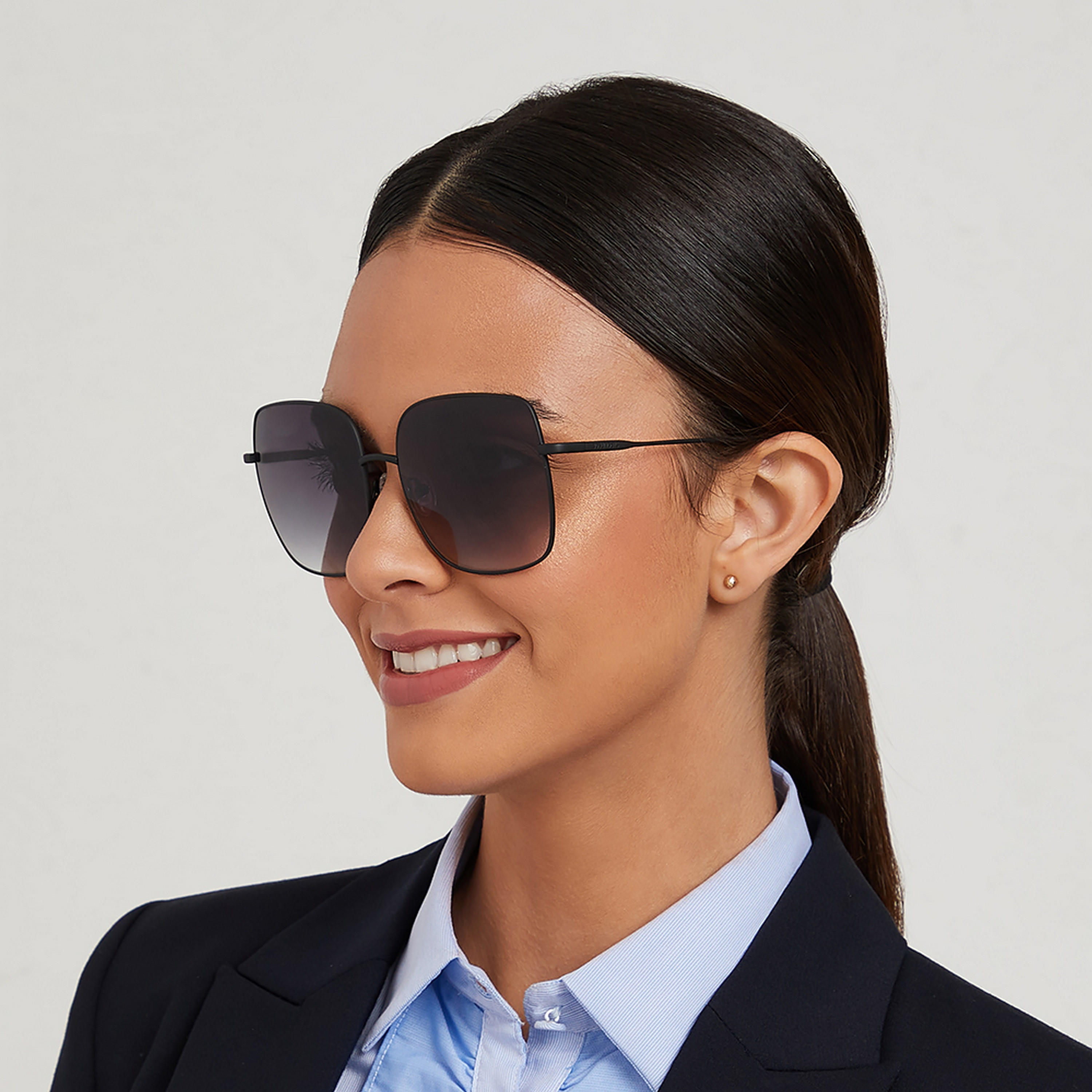 30Sundays Women Black Lens 59 mm Oversized Sunglasses | 30S-000120-0101-women-sunglasses-image-6