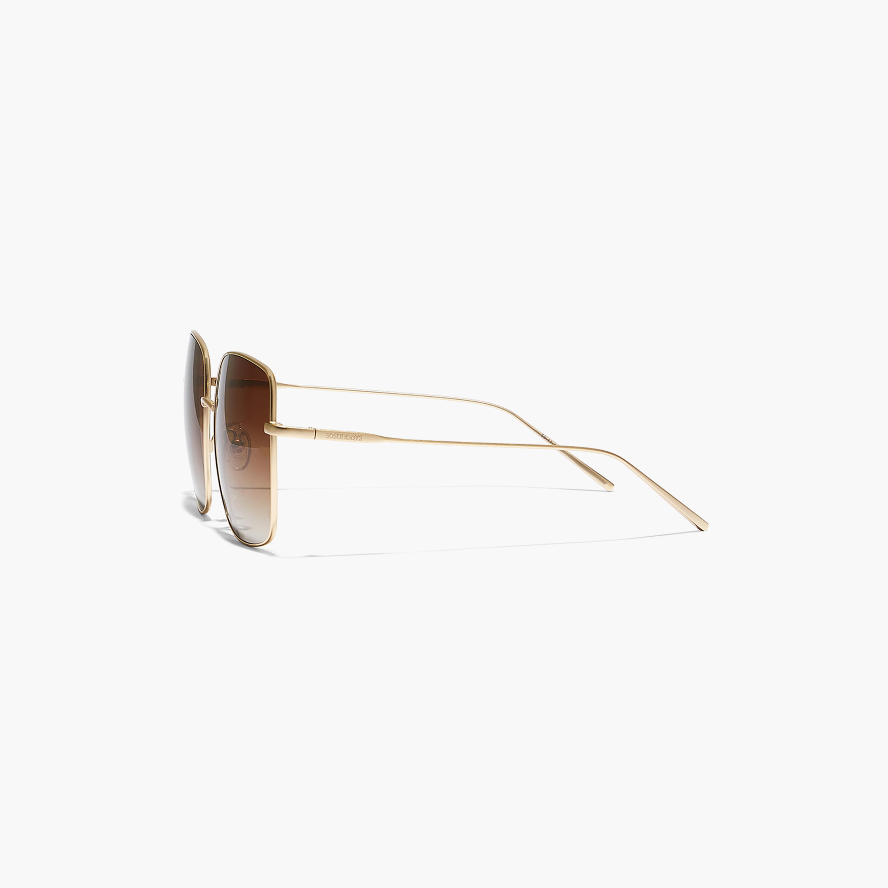 30Sundays SQUARE ONE  Brown Lens 59 mm Oversized Sunglasses -women-sunglasses-image-3
