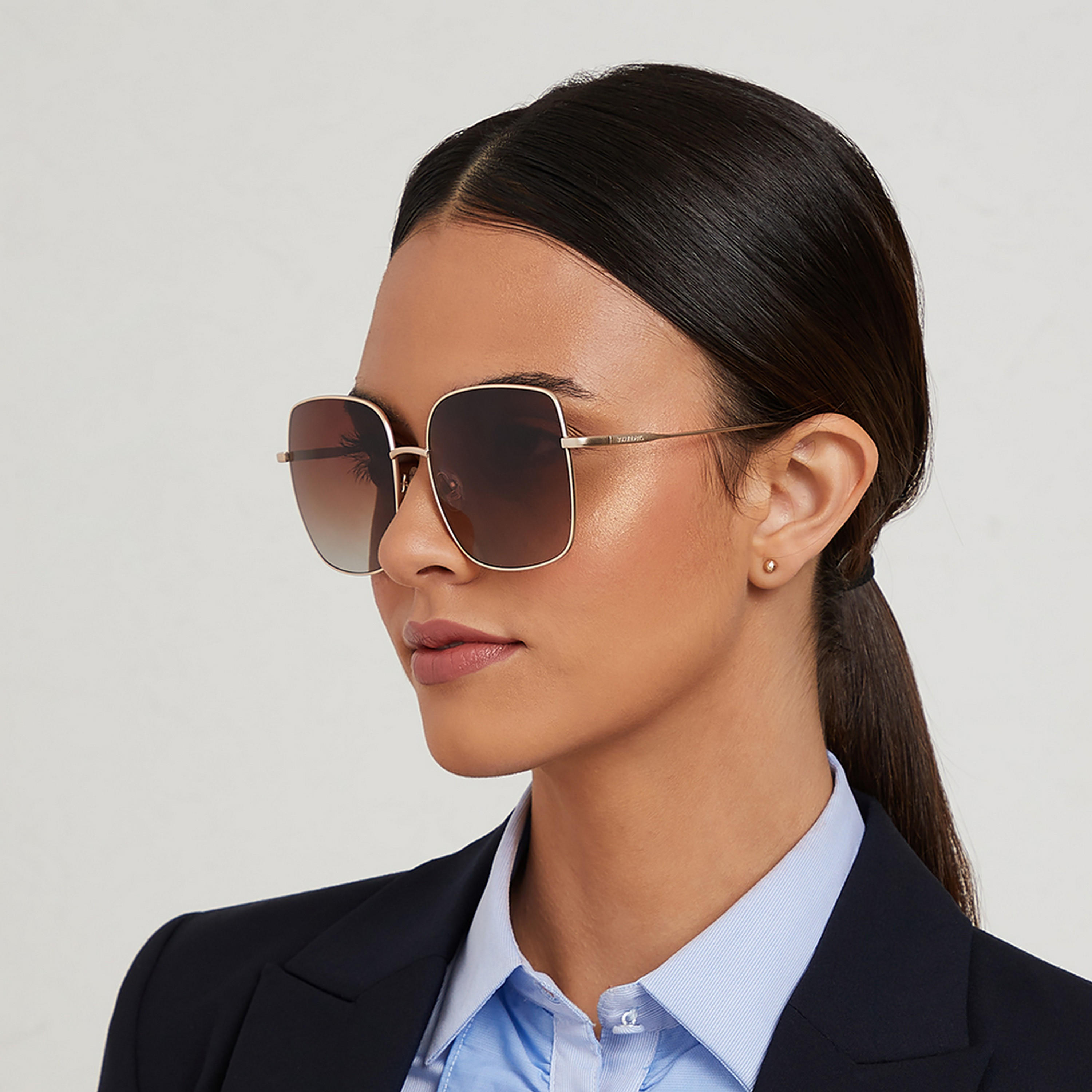 30Sundays SQUARE ONE  Brown Lens 59 mm Oversized Sunglasses -women-sunglasses-image-5