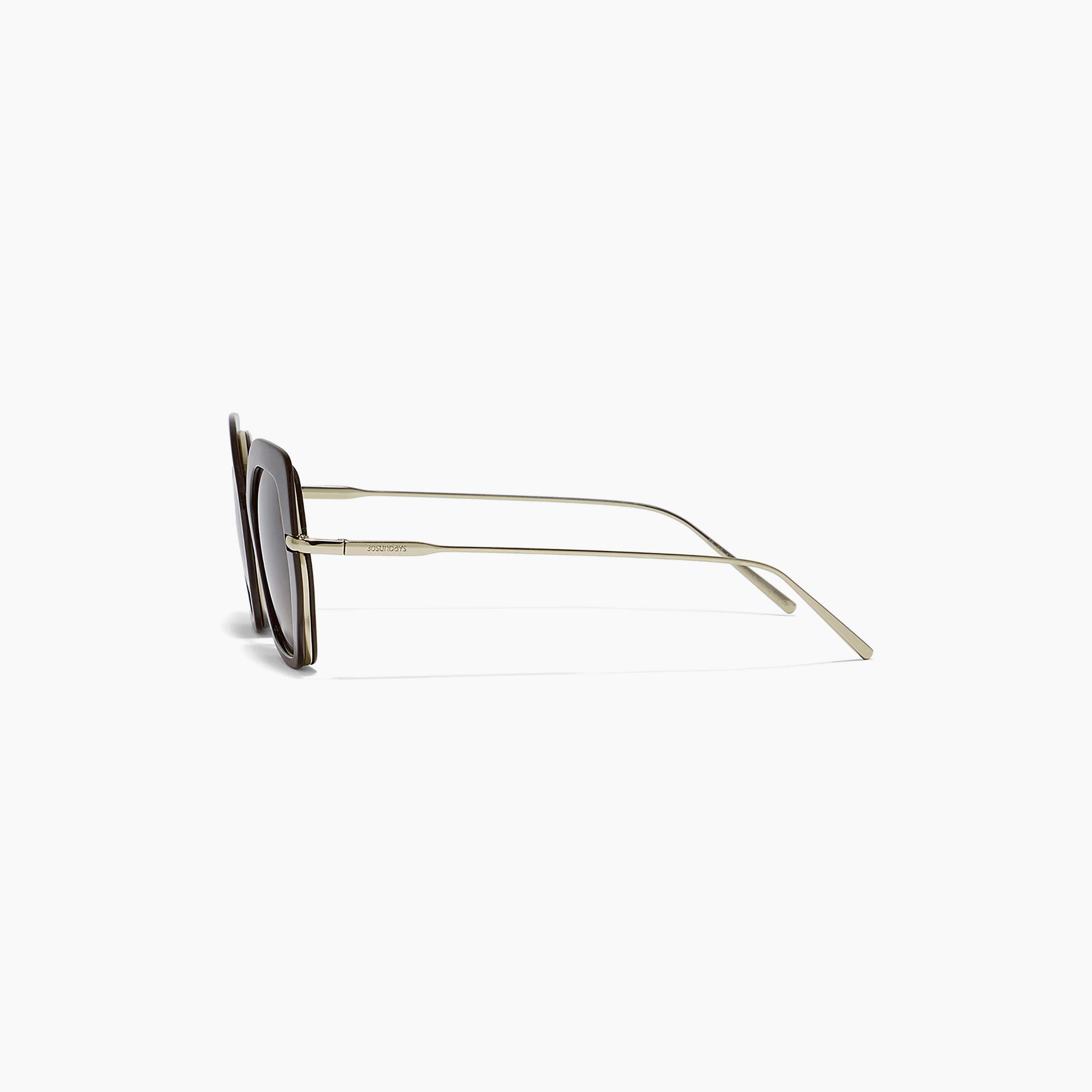 30Sundays SHOOK  Brown Lens 48 mm Cat Eye Sunglasses -women-sunglasses-image-3