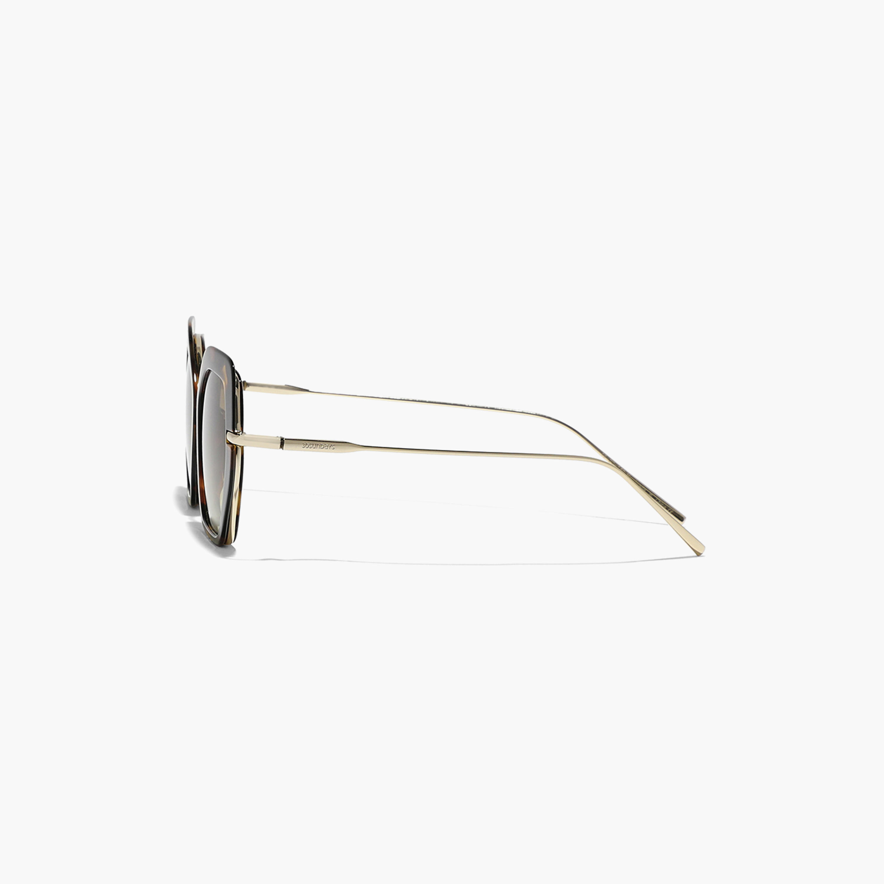 30Sundays Women Green Lens 48 mm Cat Eye Sunglasses | 30S-000121-2904-women-sunglasses-image-3