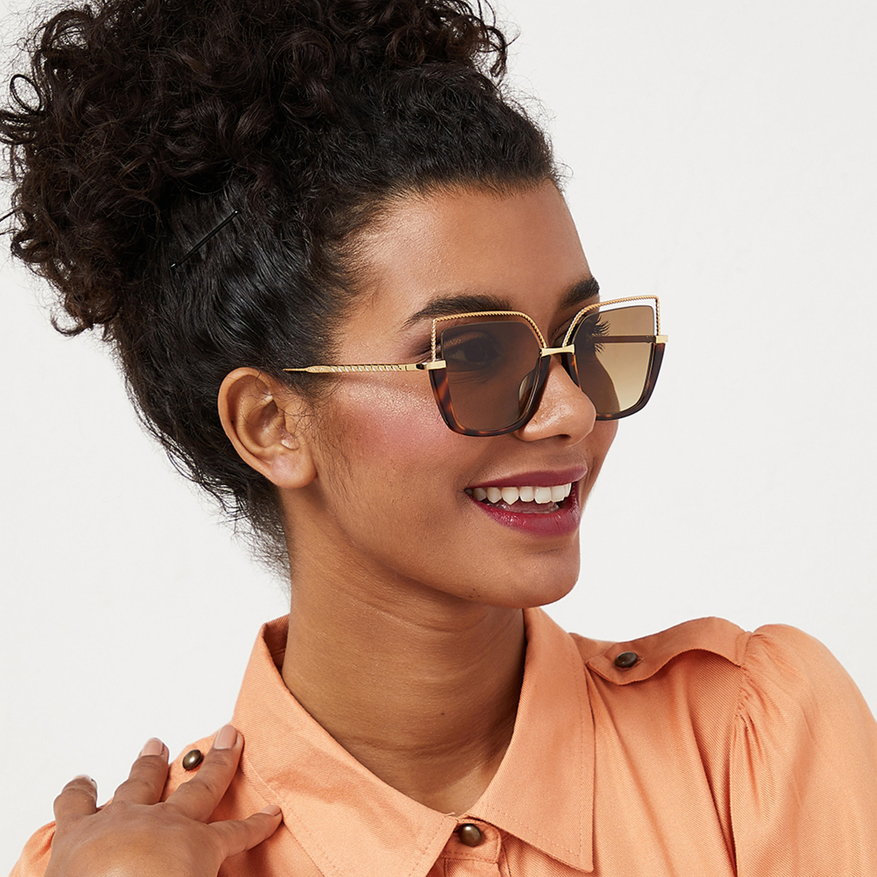 30Sundays BOUGIE Brown Lens 54 mm Cat Eye Sunglasses -women-sunglasses-image-5