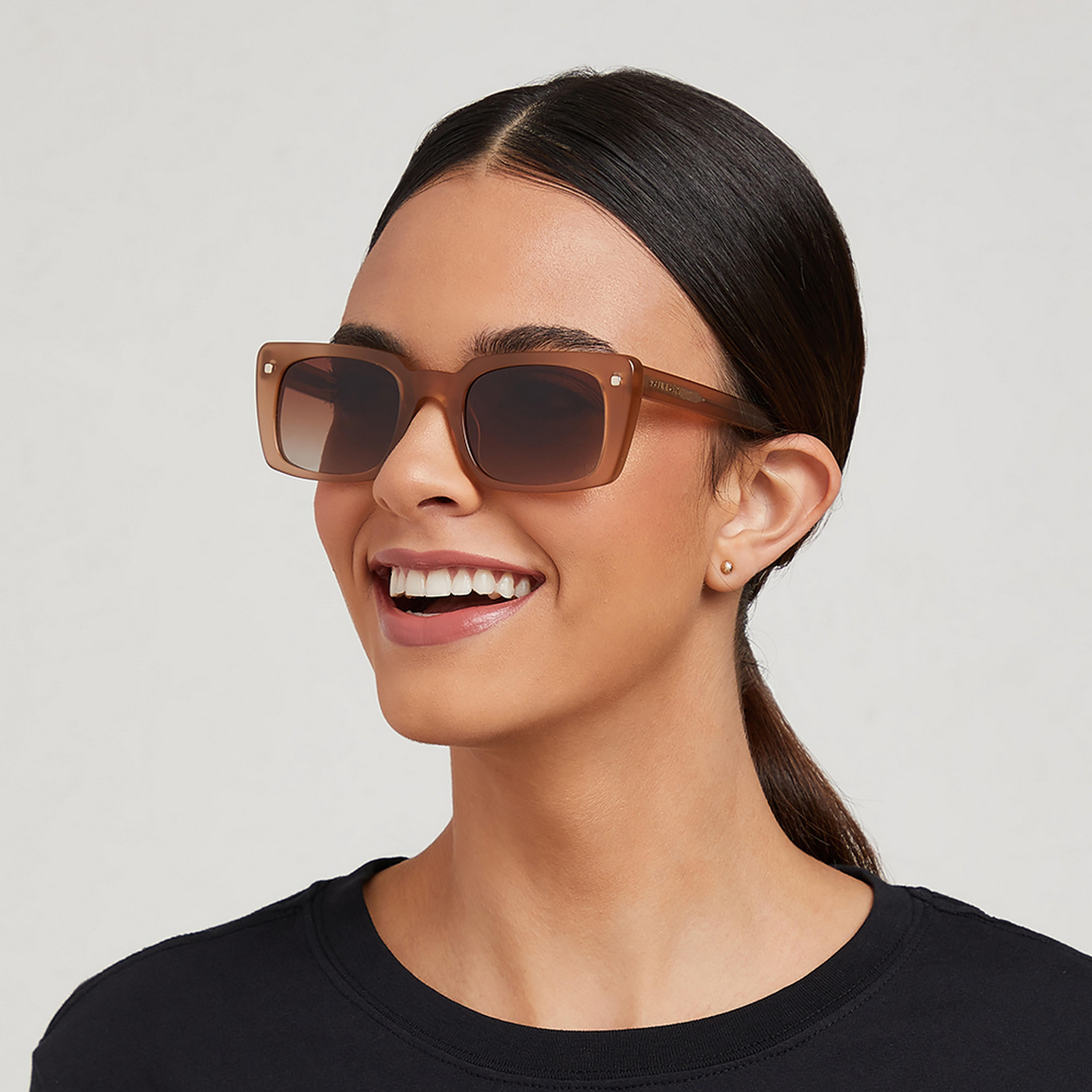 30Sundays THAT'S WOW  Brown Lens 51 mm Rectangle Sunglasses -women-sunglasses-image-6