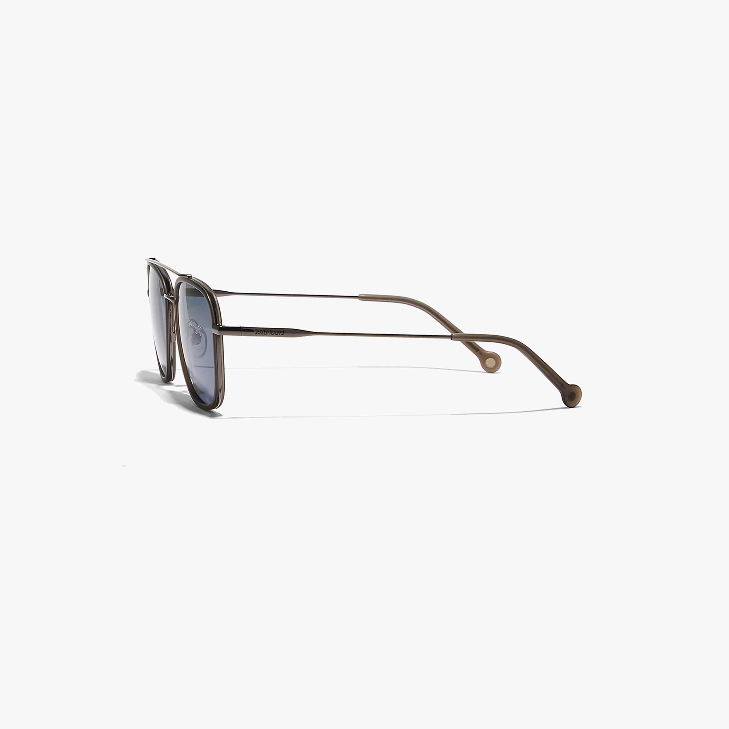 نظارة شمسية بعدسات رمادية ذات نافيجيتور من 30 ساندايز سكويرد أواي مع 55 مم -men-sunglasses-image-4