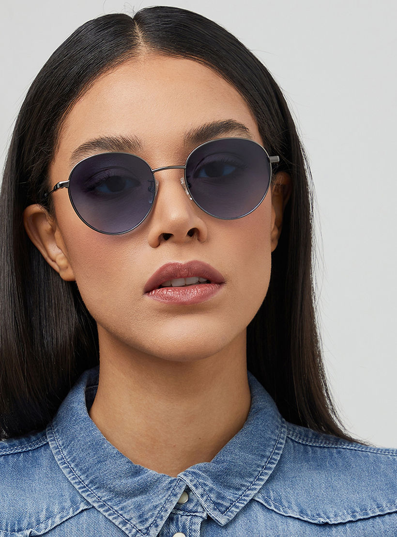 نظارة شمسية بعدسات زرقاء مستديرة من 30 ساندايز تيرن أراوند مع 52 مم -men-sunglasses-image-5