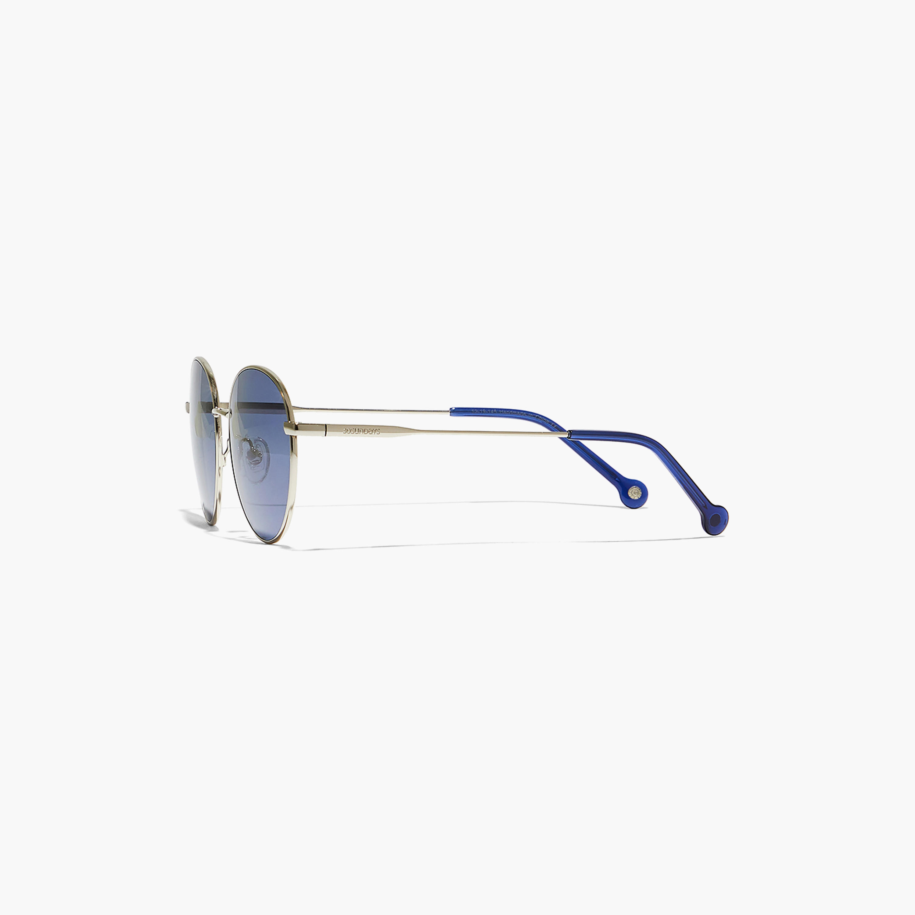 30Sundays Unisex Blue Lens 52 mm Round Sunglasses | 30S-000206-1202-men-sunglasses-image-4