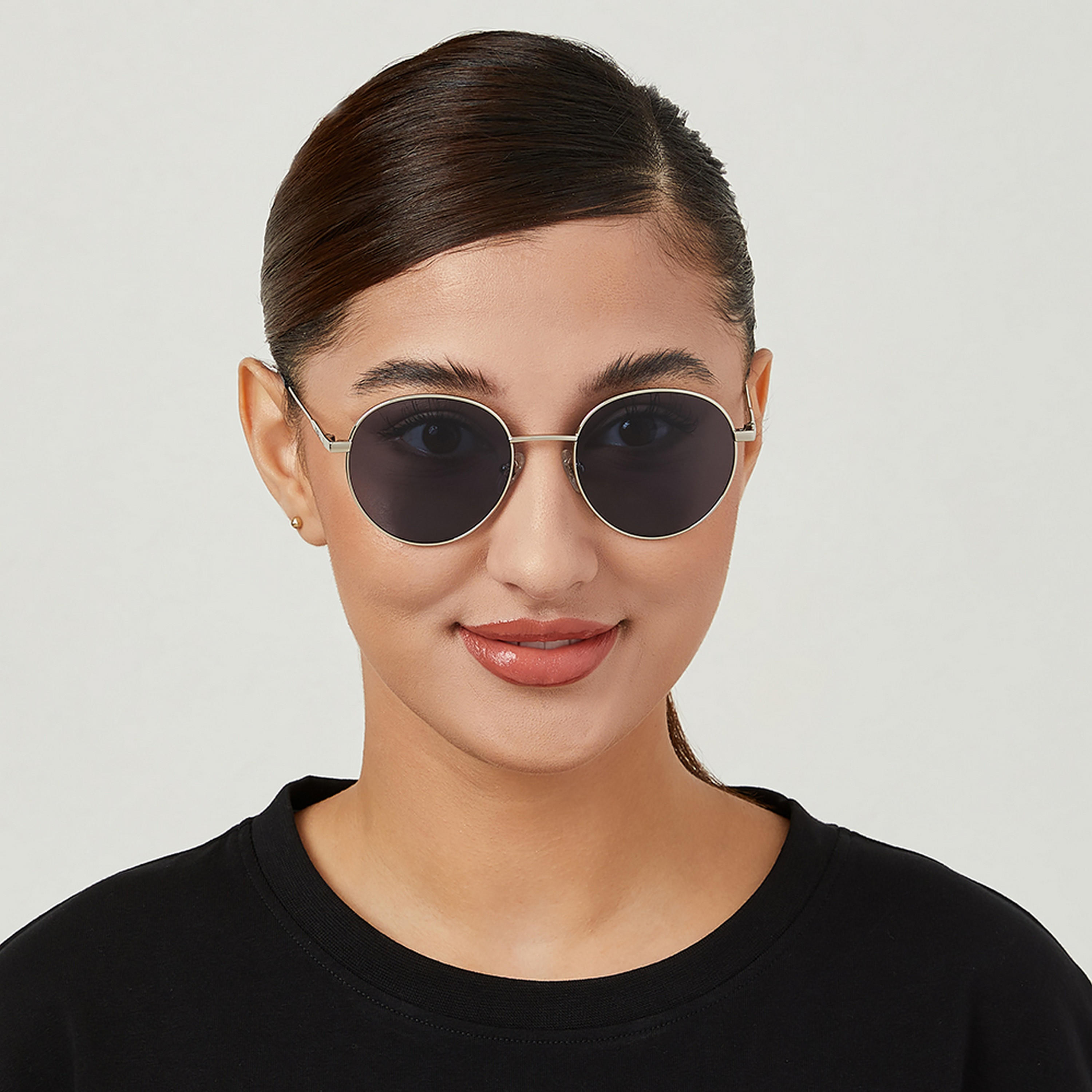 30Sundays Unisex Blue Lens 52 mm Round Sunglasses | 30S-000206-1202-men-sunglasses-image-5
