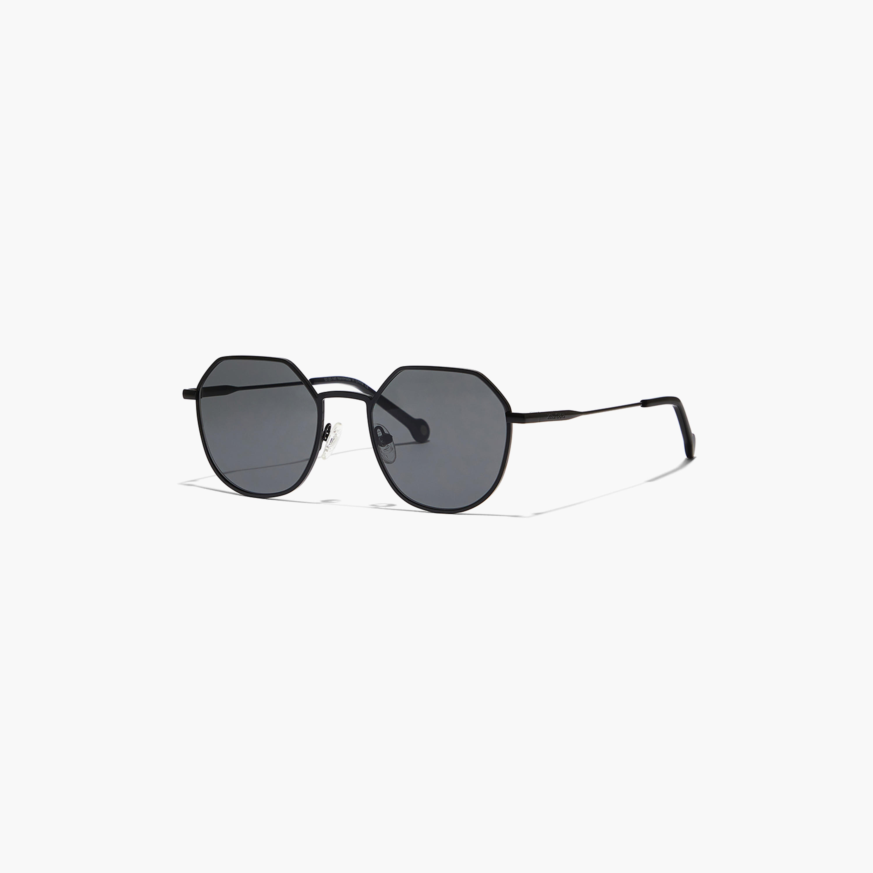 نظارة شمسية بعدسات سوداء ذات هندسية من 30 ساندايز تيرن أب مع 52 مم -men-sunglasses-image-1