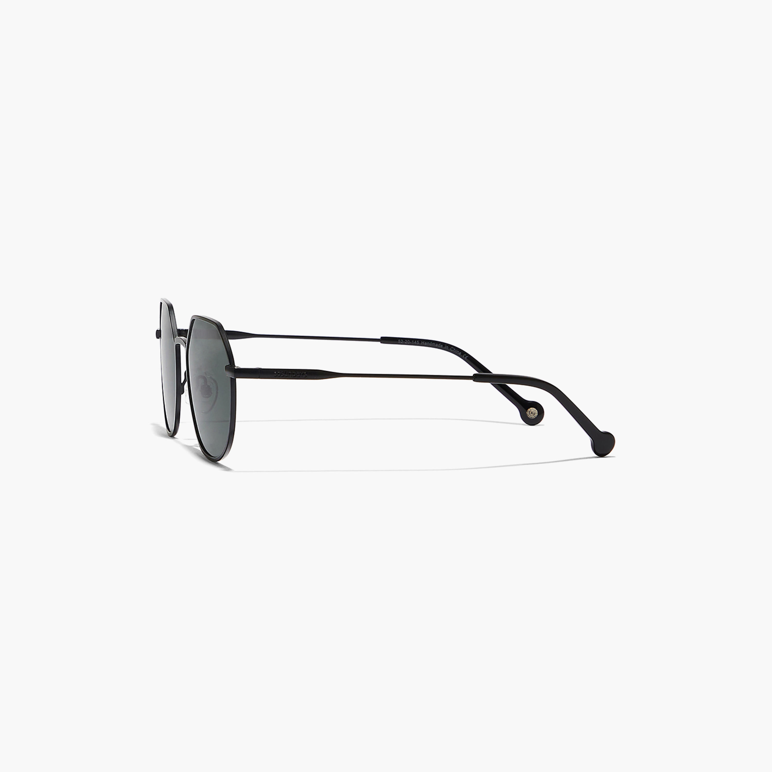 30Sundays Men Polarized Green Lens 52 mm Geometric Sunglasses | 30S-000207-0106p-men-sunglasses-image-3