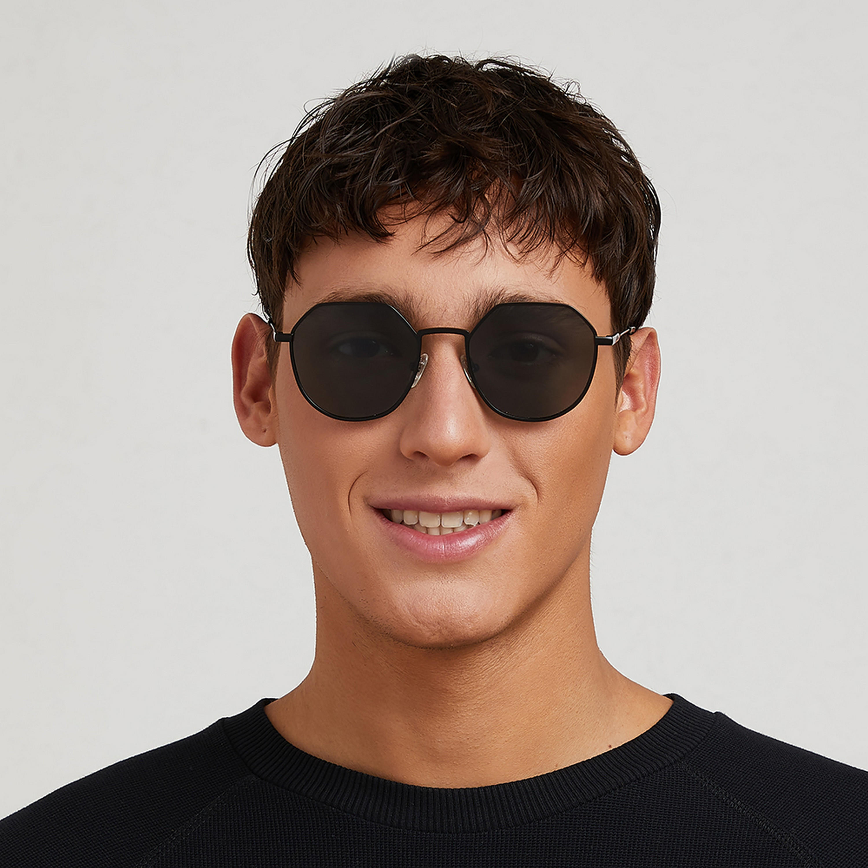 30Sundays Men Polarized Green Lens 52 mm Geometric Sunglasses | 30S-000207-0106p-men-sunglasses-image-4