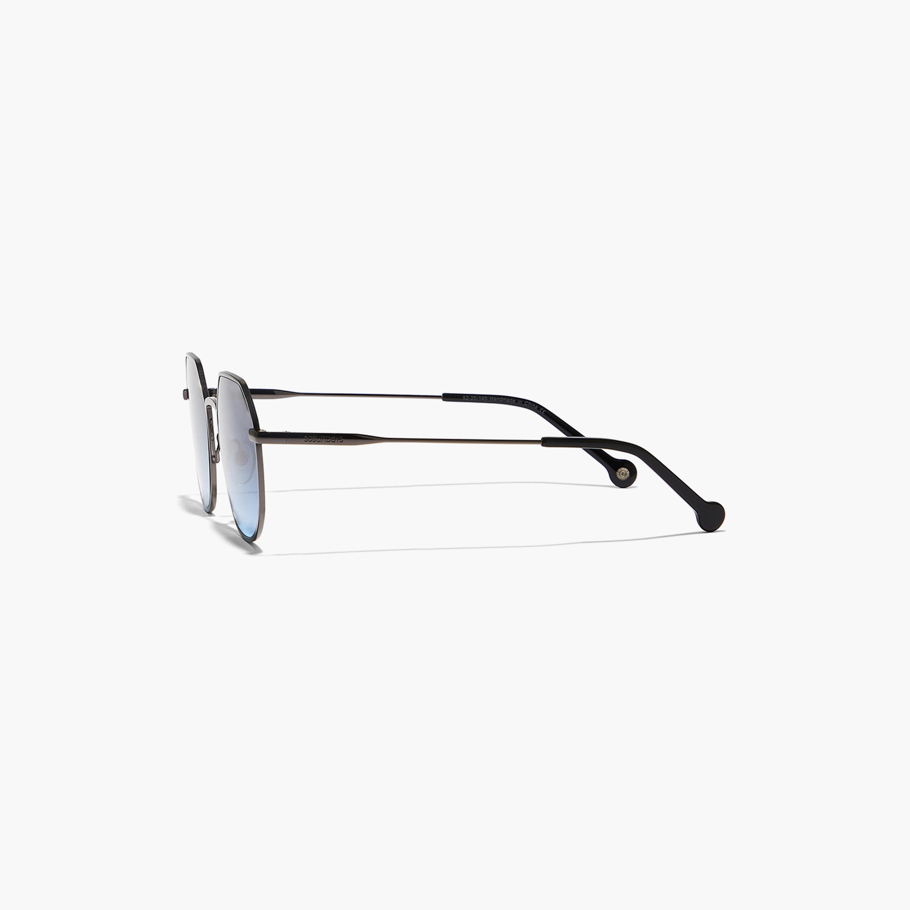 30Sundays TURN UP  Blue Lens 52 mm Geometric Sunglasses -men-sunglasses-image-3