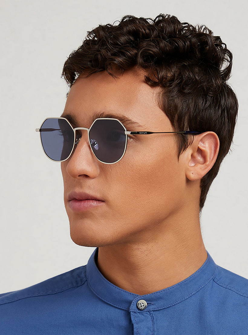 نظارة شمسية بعدسات زرقاء ذات هندسية من 30 ساندايز تيرن أب مع 52 مم -men-sunglasses-image-6