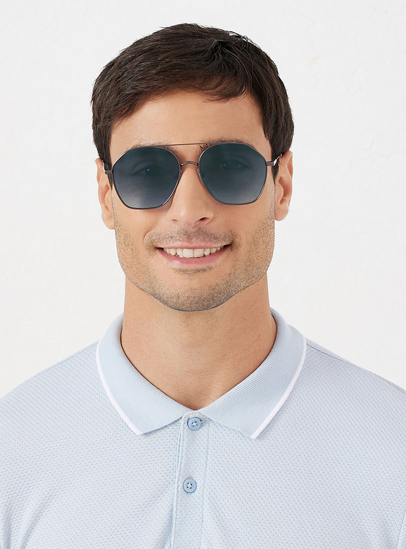 نظارة شمسية بعدساتا زرقاء ذات أفياتور من 30 سندايز جيت سيت مع 57 مم -men-sunglasses-image-5