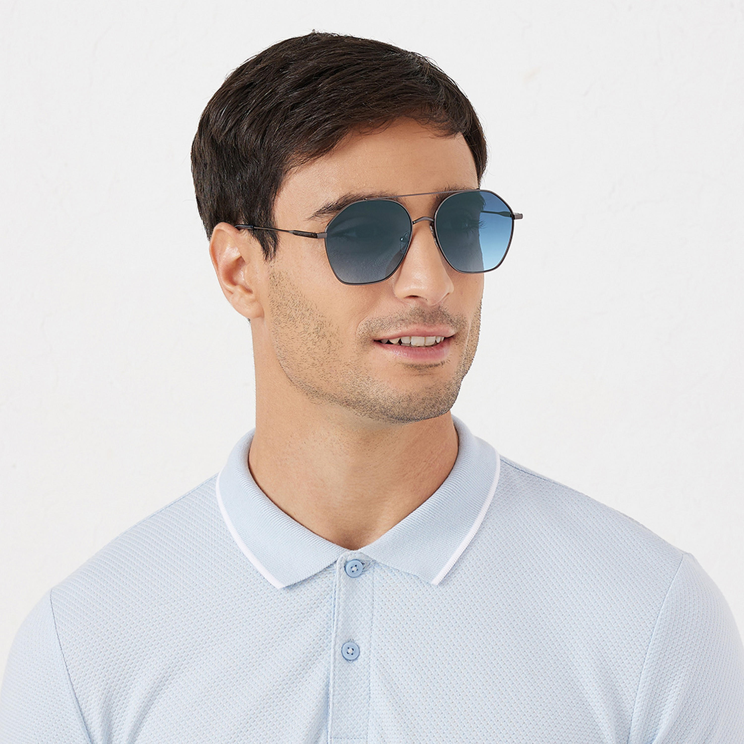 نظارة شمسية بعدساتا زرقاء ذات أفياتور من 30 سندايز جيت سيت مع 57 مم -men-sunglasses-image-6