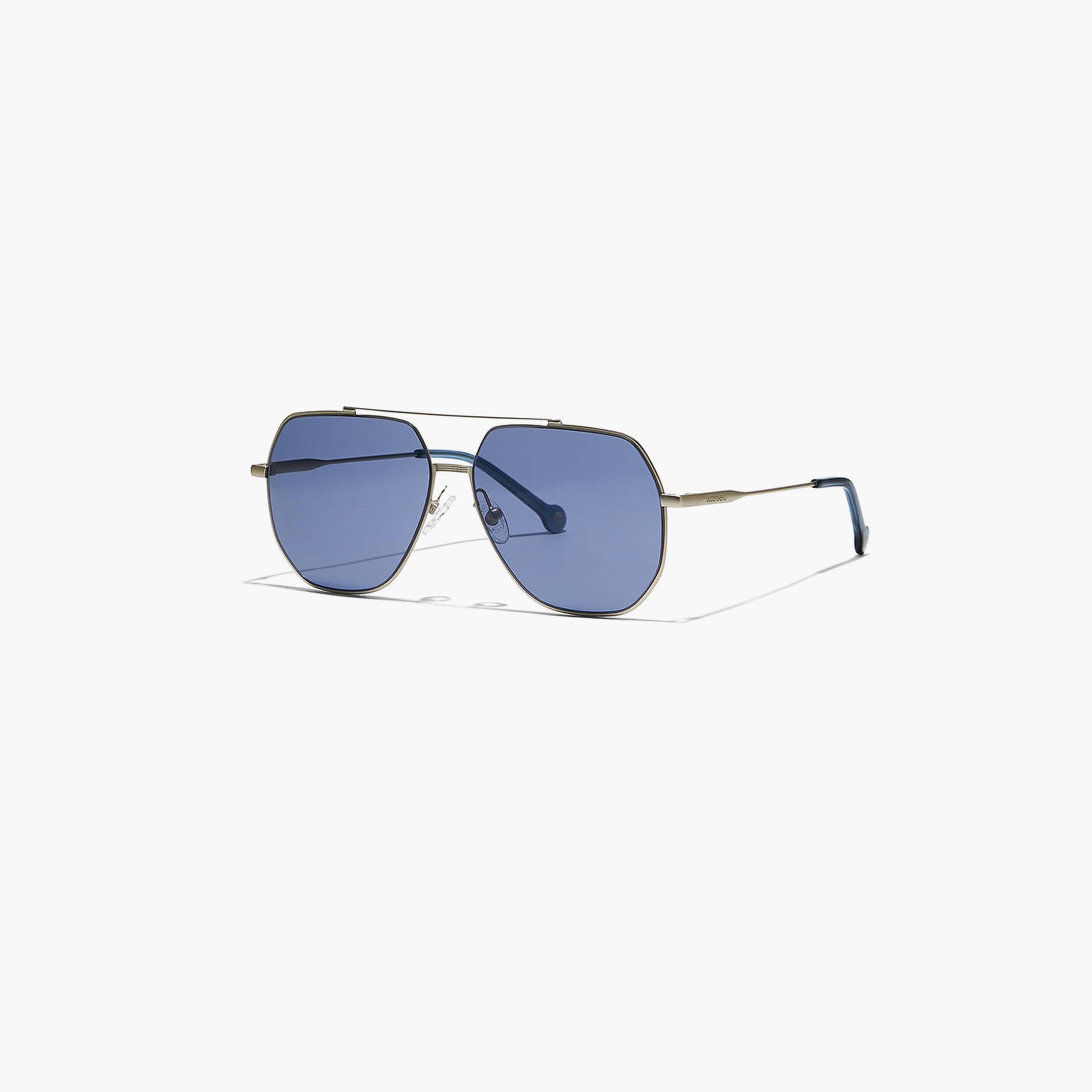 30Sundays HOT SHOT  Blue Lens 60 mm Aviator Sunglasses -men-sunglasses-image-1