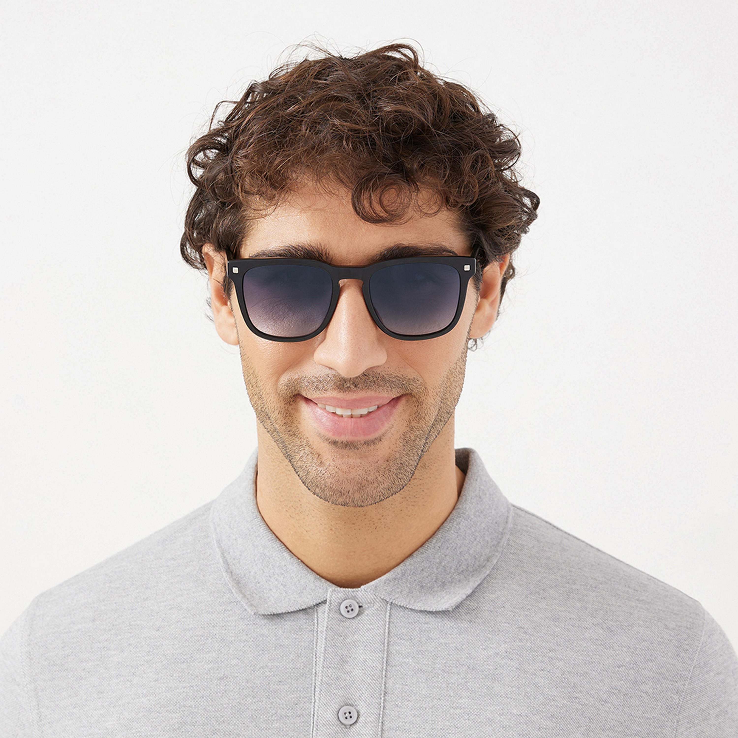 30Sundays MAESTRO Blue Lens 52 mm Square Sunglasses -men-sunglasses-image-4