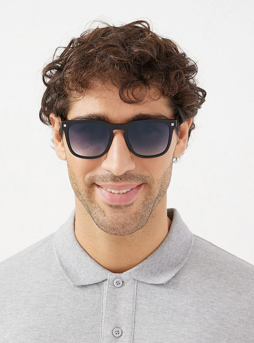 30Sundays MAESTRO Blue Lens 52 mm Square Sunglasses -men-sunglasses-image-4