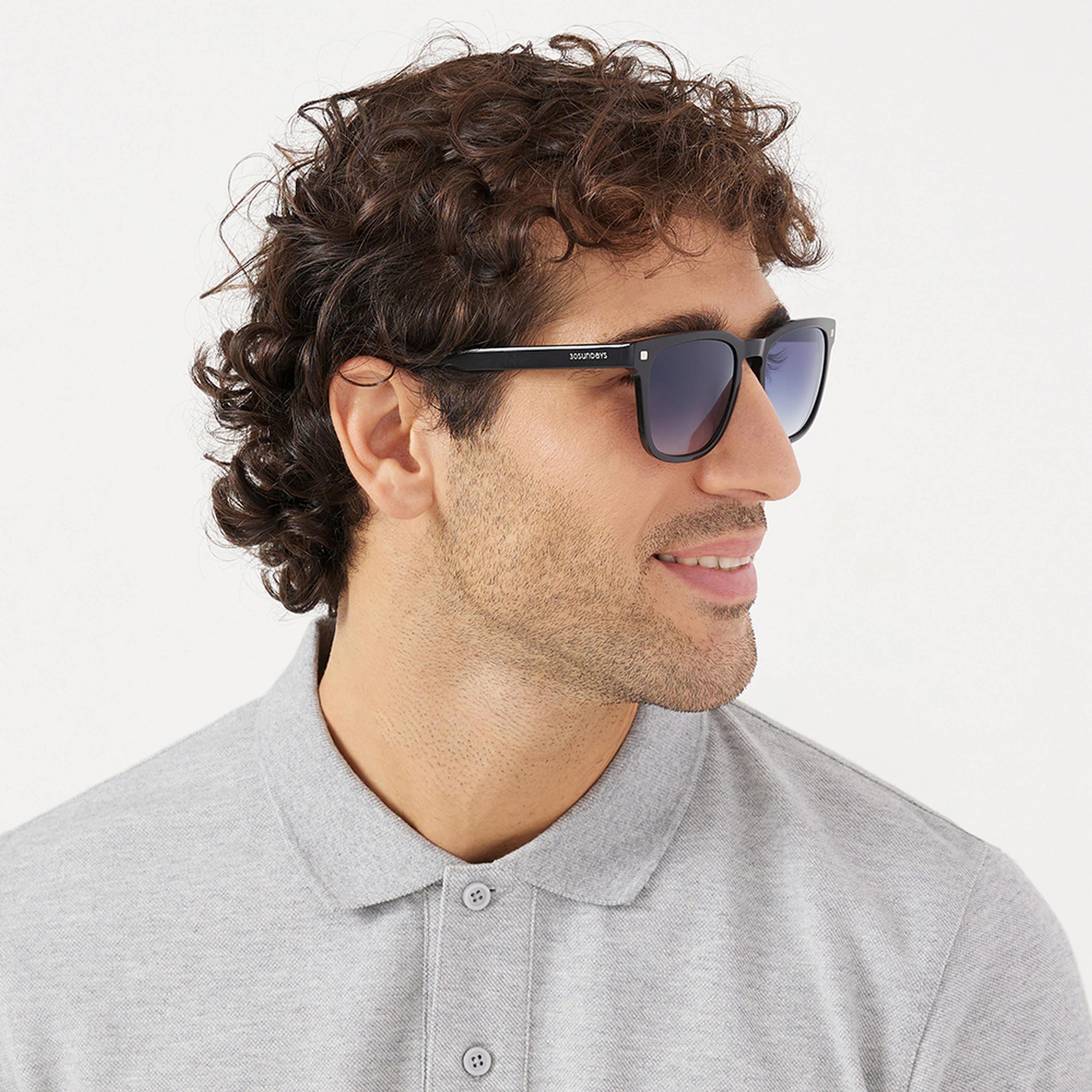 30Sundays MAESTRO Blue Lens 52 mm Square Sunglasses -men-sunglasses-image-5