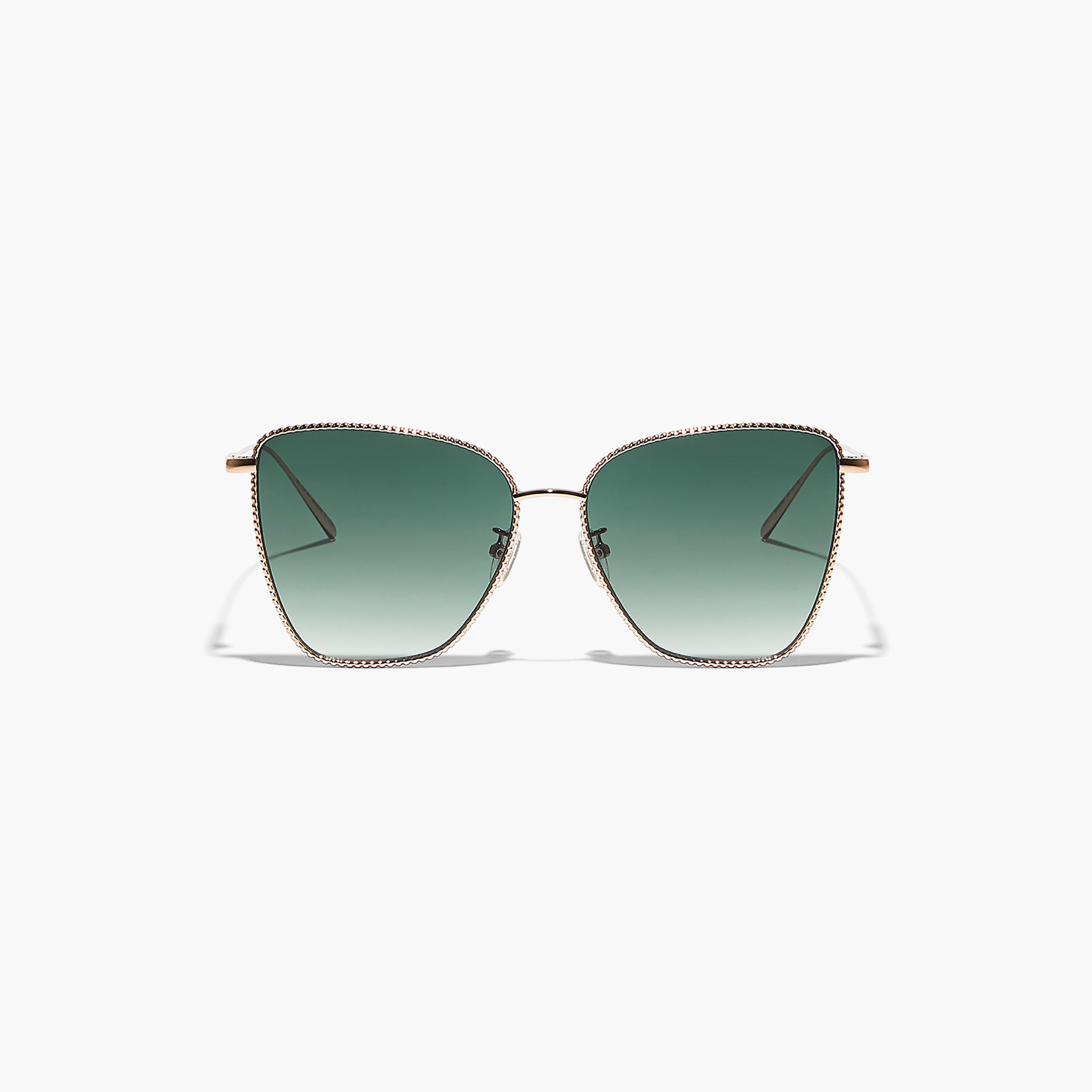 30Sundays DAHLIA Green Lens 58 mm Cat Eye Sunglasses -women-sunglasses-image-3