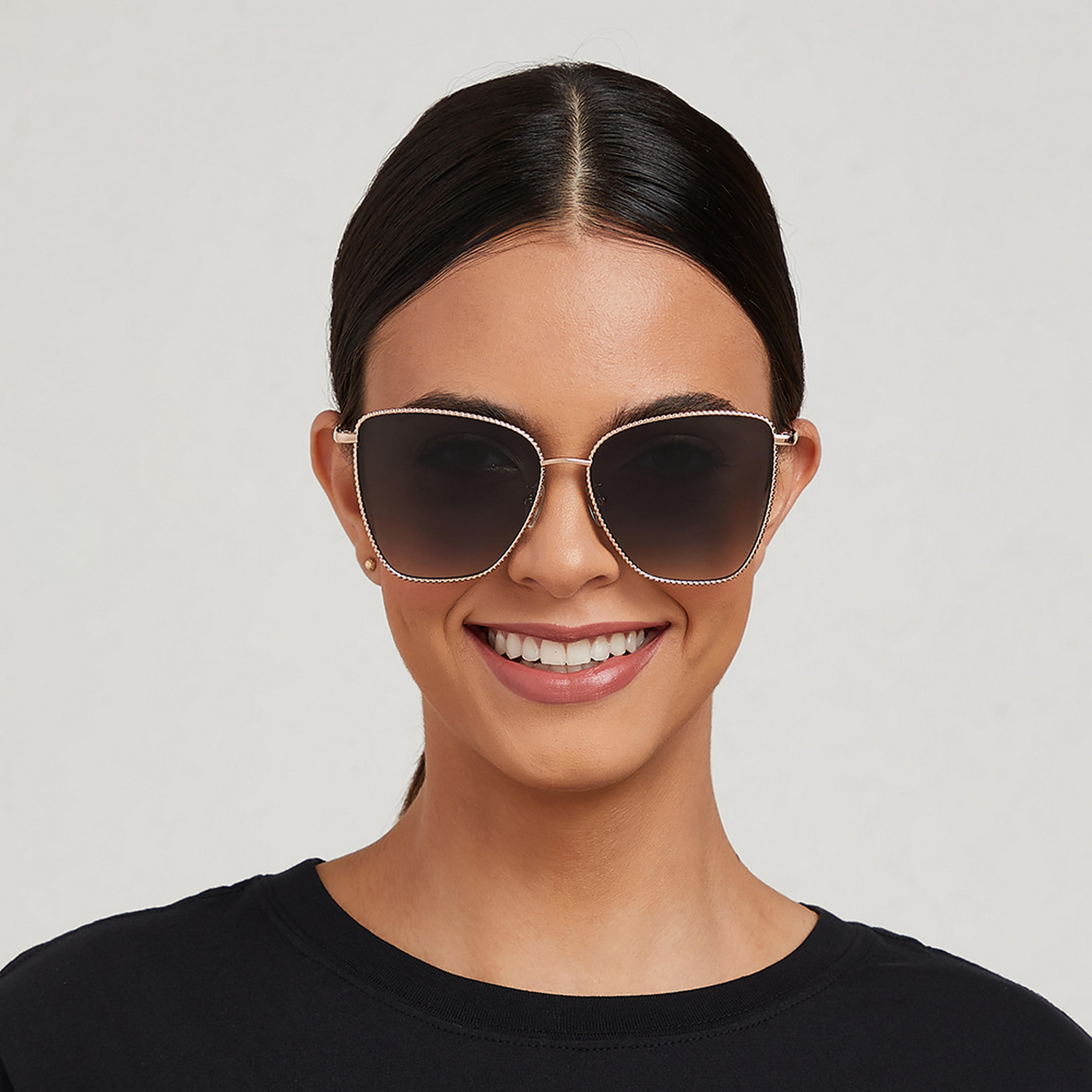 30Sundays DAHLIA Green Lens 58 mm Cat Eye Sunglasses -women-sunglasses-image-5