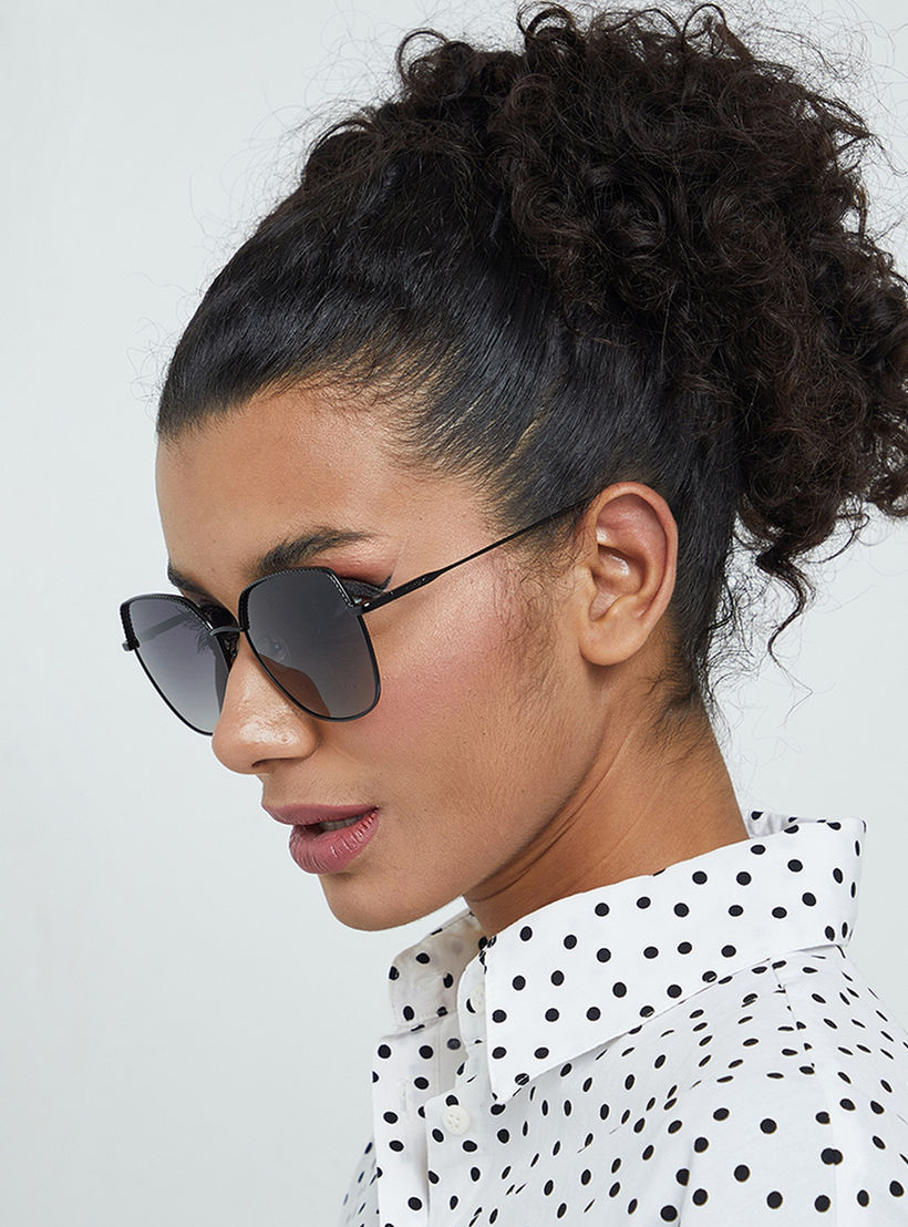 30Sundays Women Grey Lens 59 mm Cat Eye Sunglasses | 30S-000225-0101-women-sunglasses-image-6