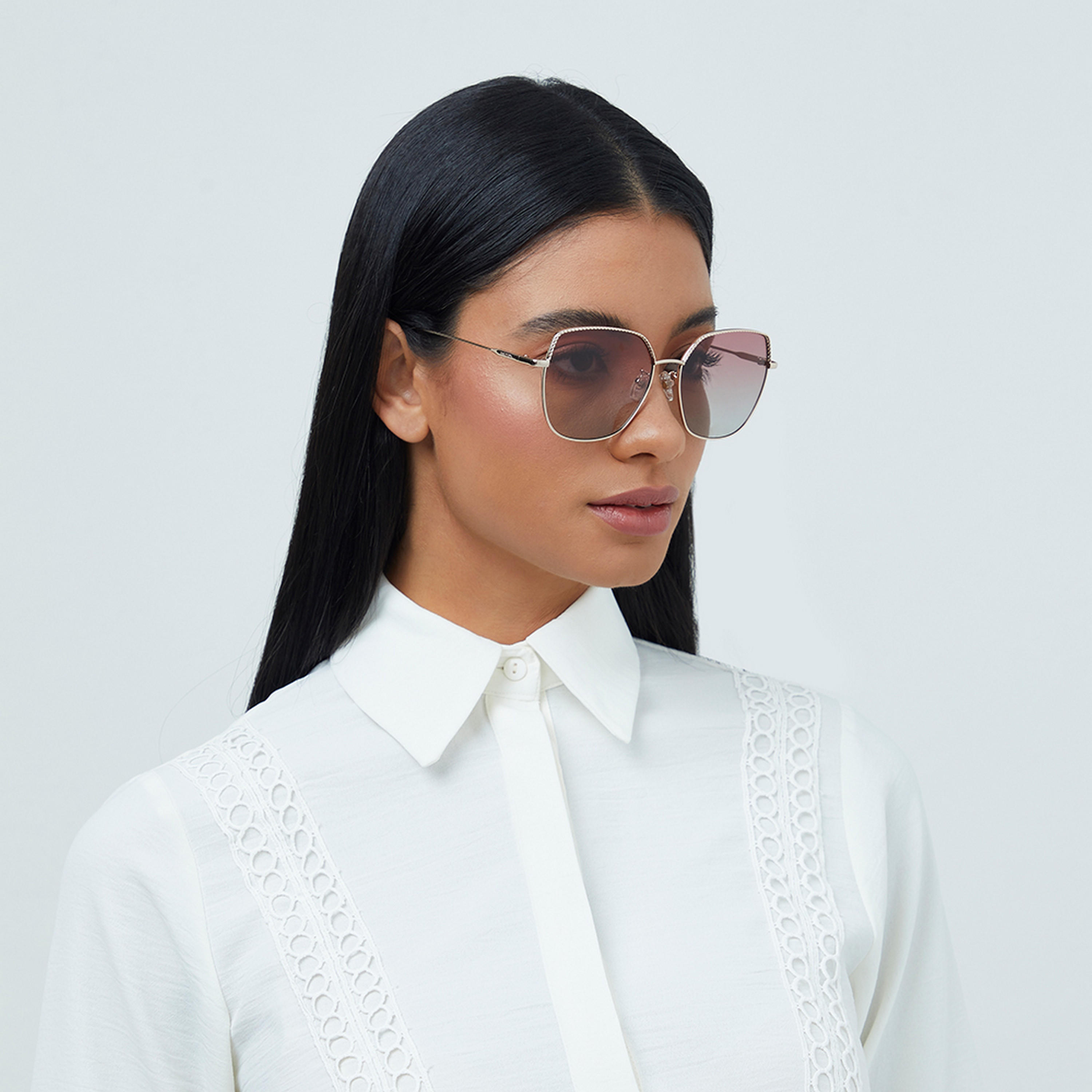 30Sundays SAGE Pink Lens 59 mm Cat Eye Sunglasses -women-sunglasses-image-6