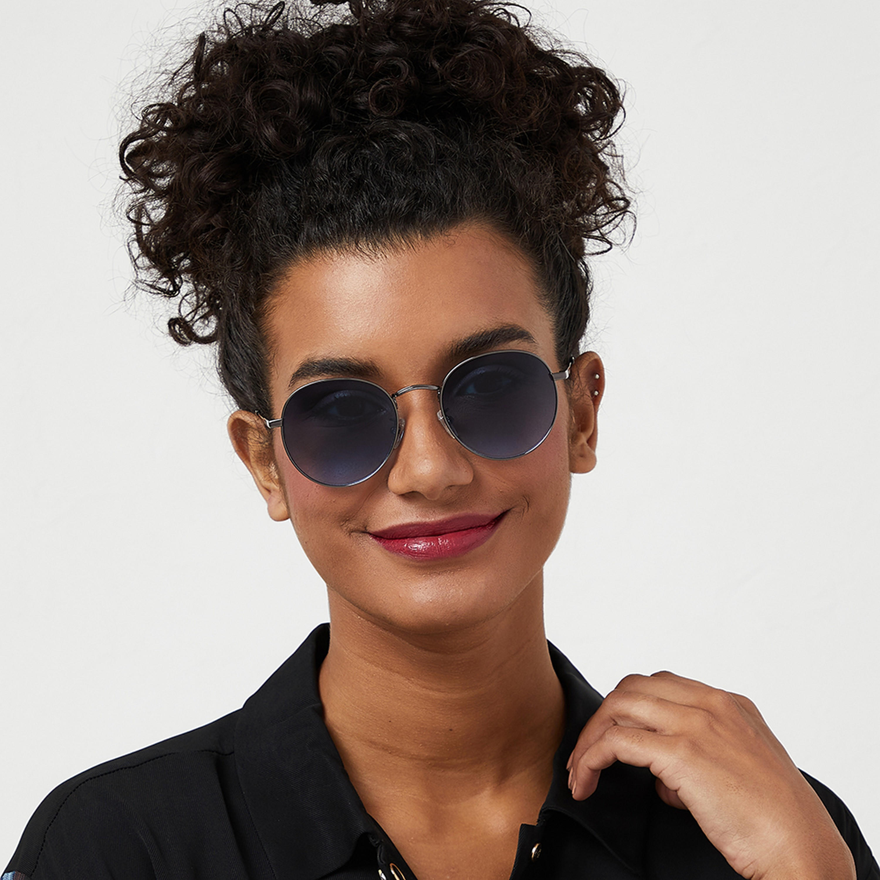 30Sundays LIMITLESS  Blue Lens 53 mm Round Sunglasses -men-sunglasses-image-4