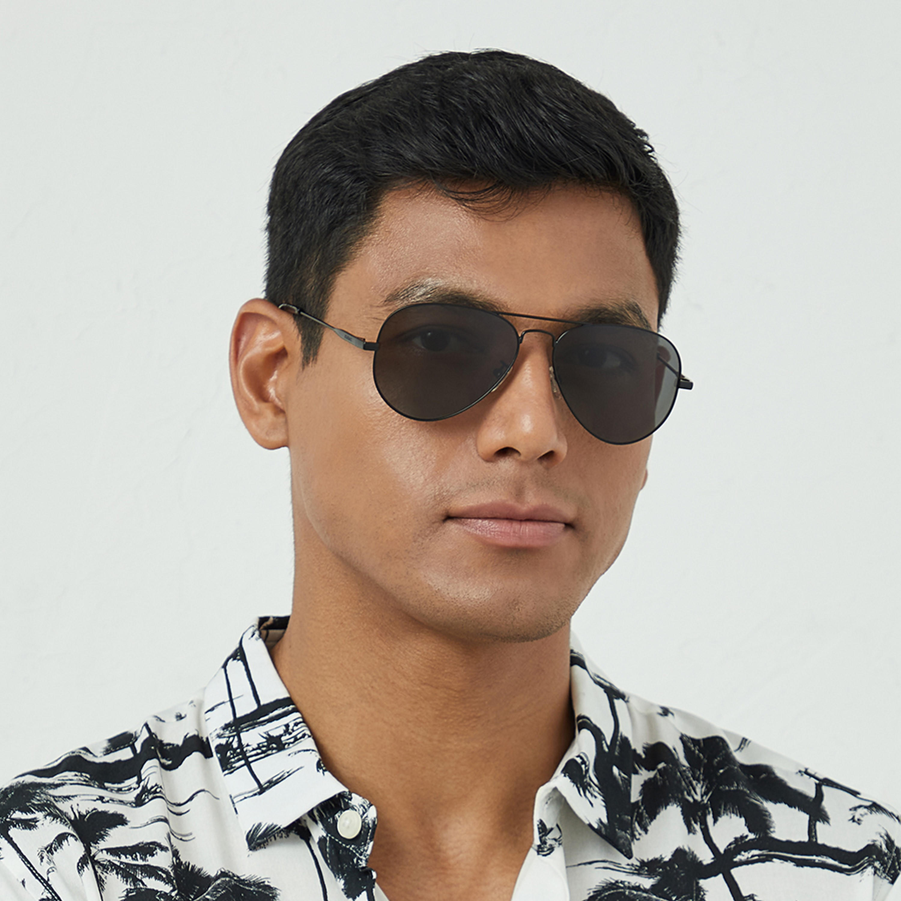 30Sundays FRONTIER  Grey Lens 58 mm Aviator Sunglasses -men-sunglasses-image-5