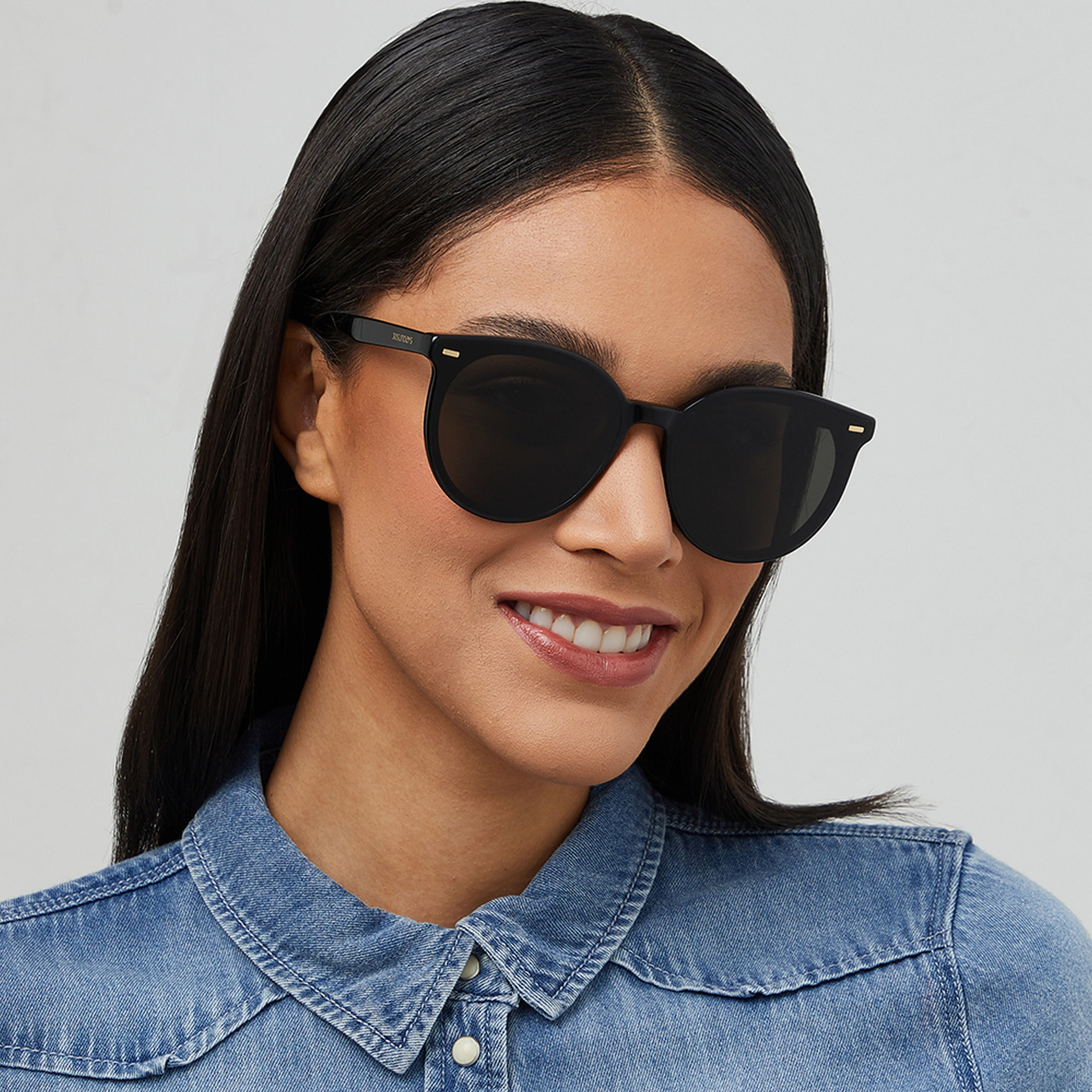نظارة شمسية بعدسات سوداء ذات مستديرة من 30 ساندايز هيرا مع 64 مم -women-sunglasses-image-4