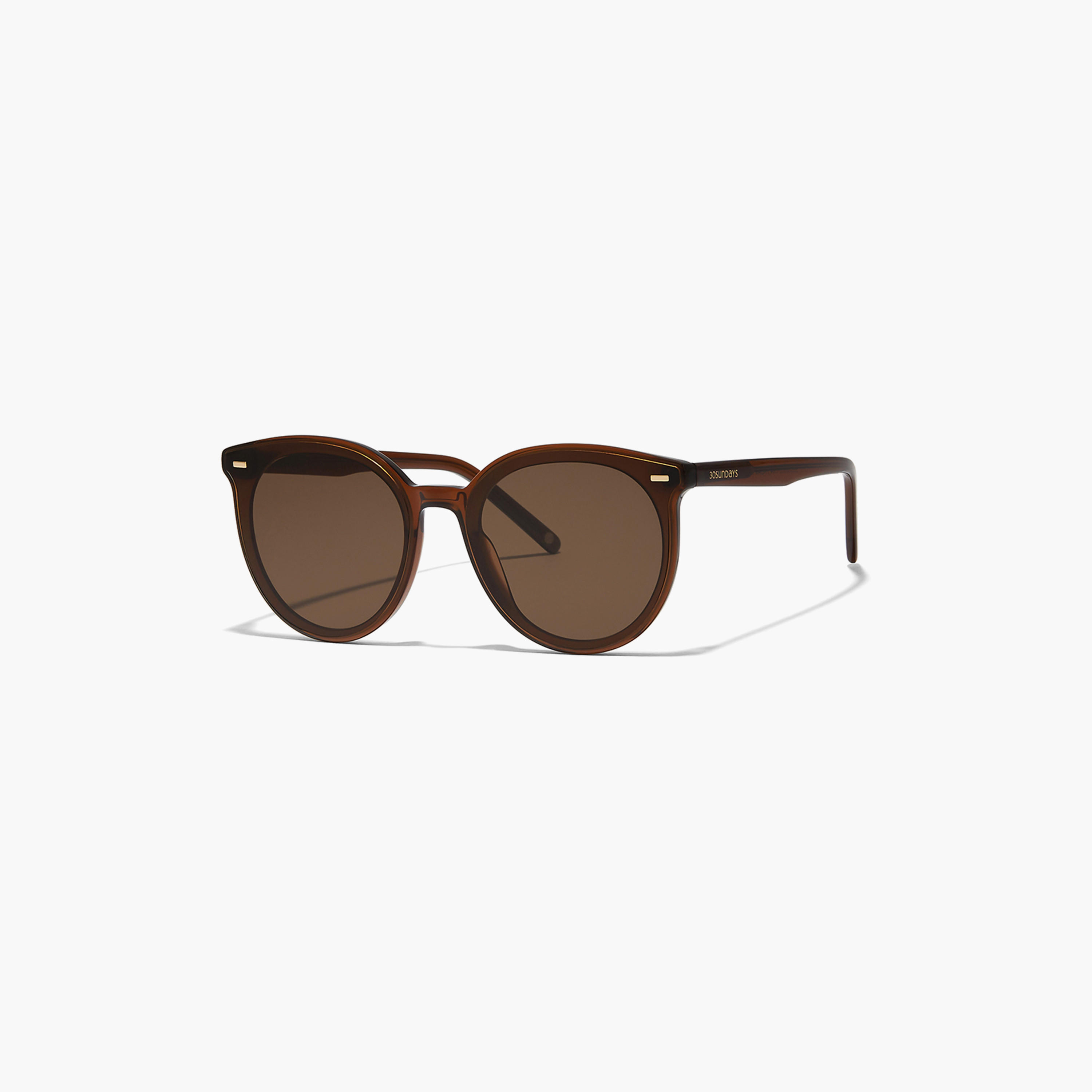نظارة شمسية بعدسات بنية ذات مستديرة من 30 ساندايز هيرا مع 64 مم -women-sunglasses-image-1